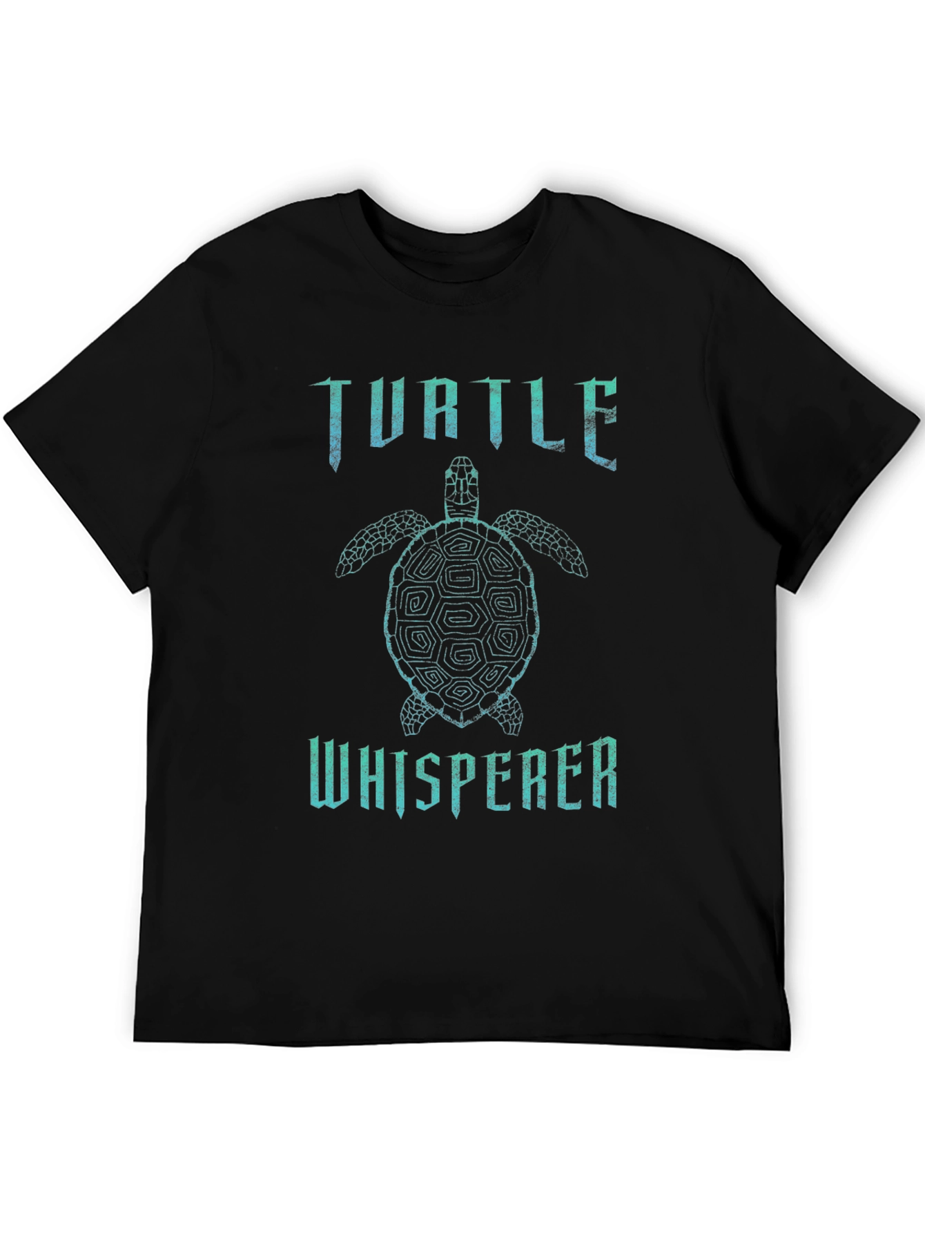 Turtle Whisperer Black T-Shirt