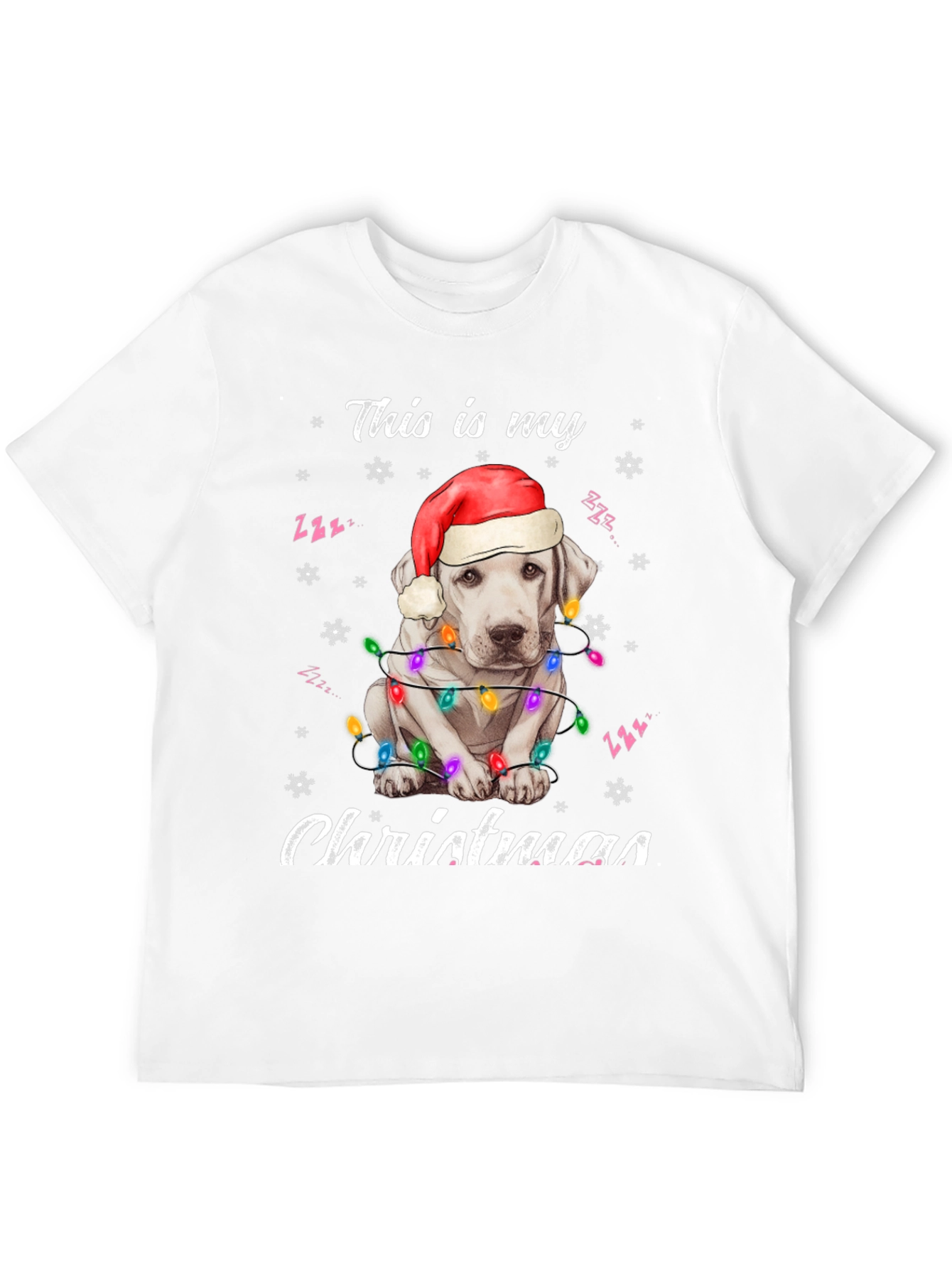 Christmas Dog T-Shirt - Festive Holiday Apparel