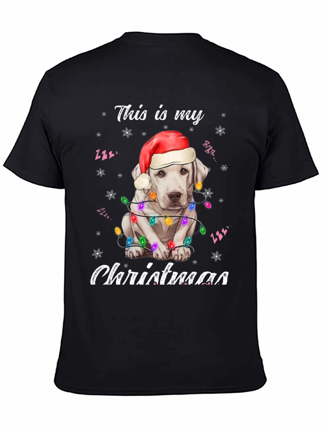 Christmas Dog T-Shirt - Festive Holiday Apparel