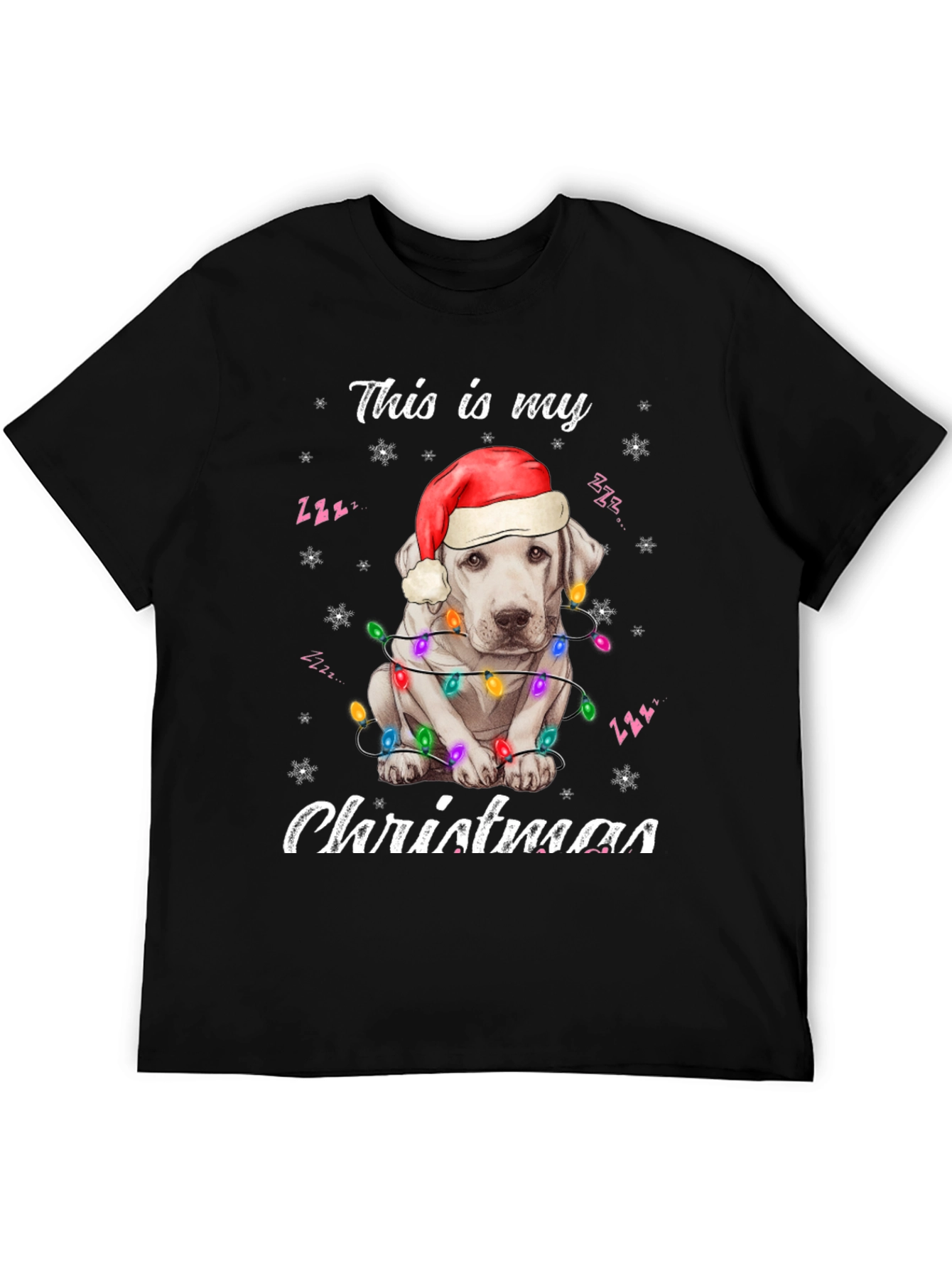 Christmas Dog T-Shirt - Festive Holiday Apparel
