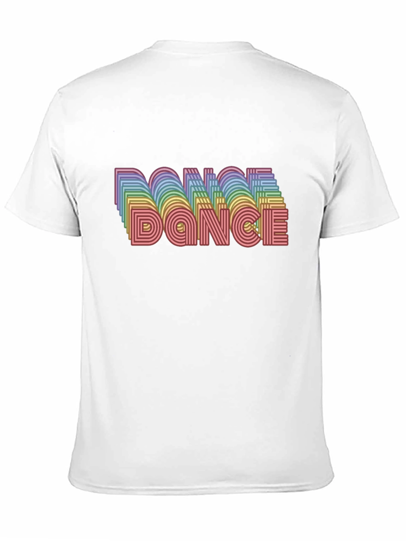 Retro Dance Graphic Black T-Shirt