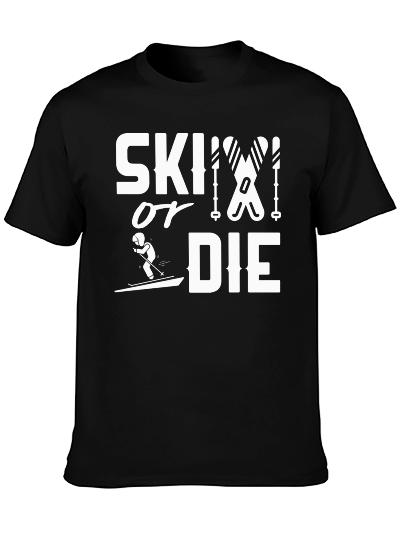 Ski or Die Graphic T-Shirt