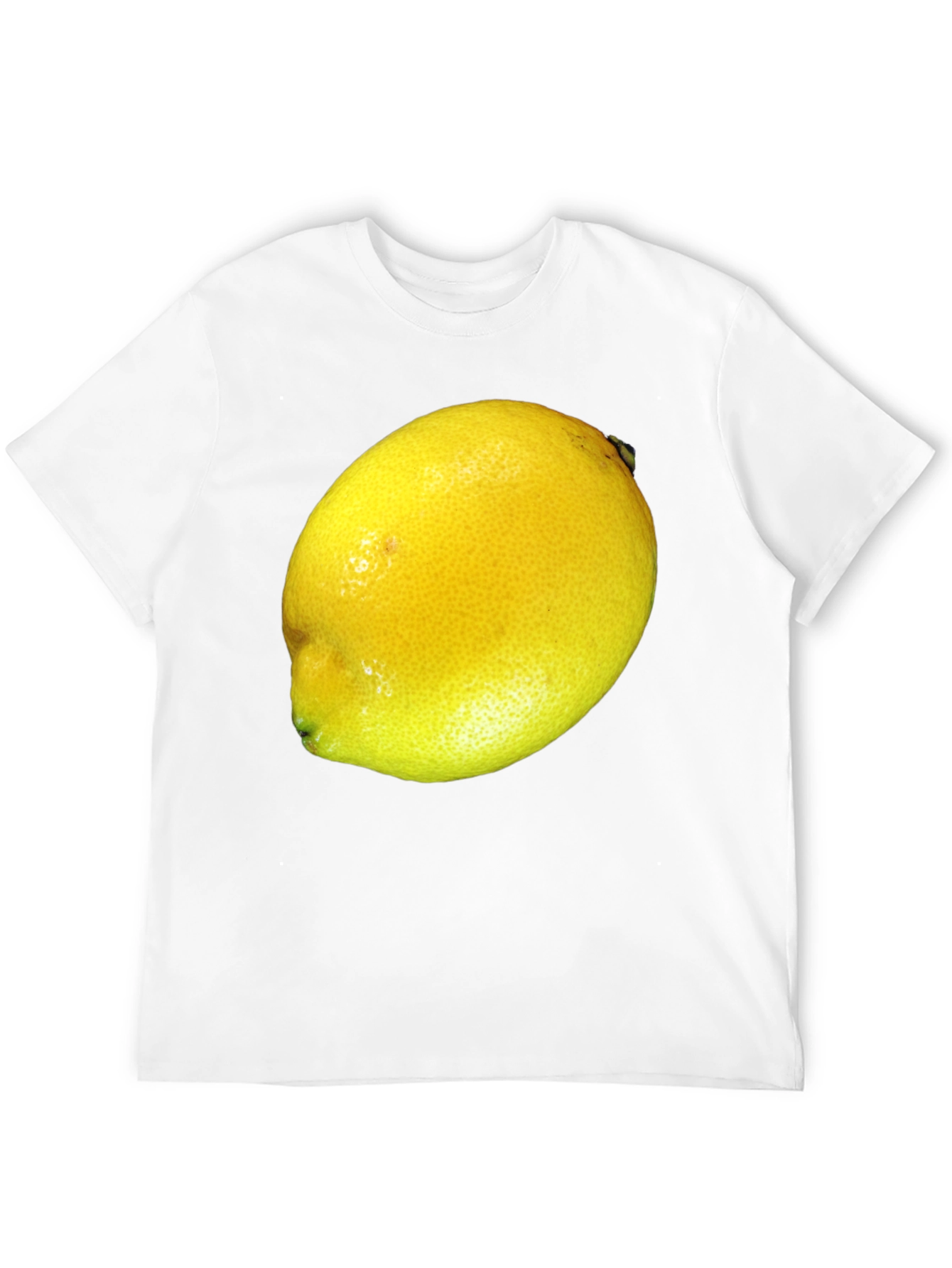 Lemon Graphic T-Shirt - Bold Fruit Design