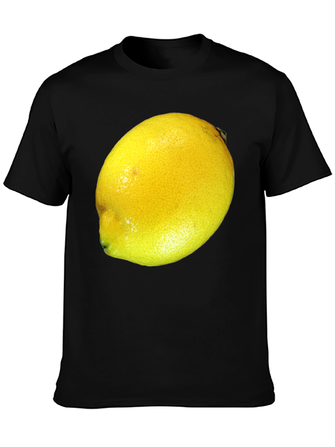 Lemon Graphic T-Shirt - Bold Fruit Design