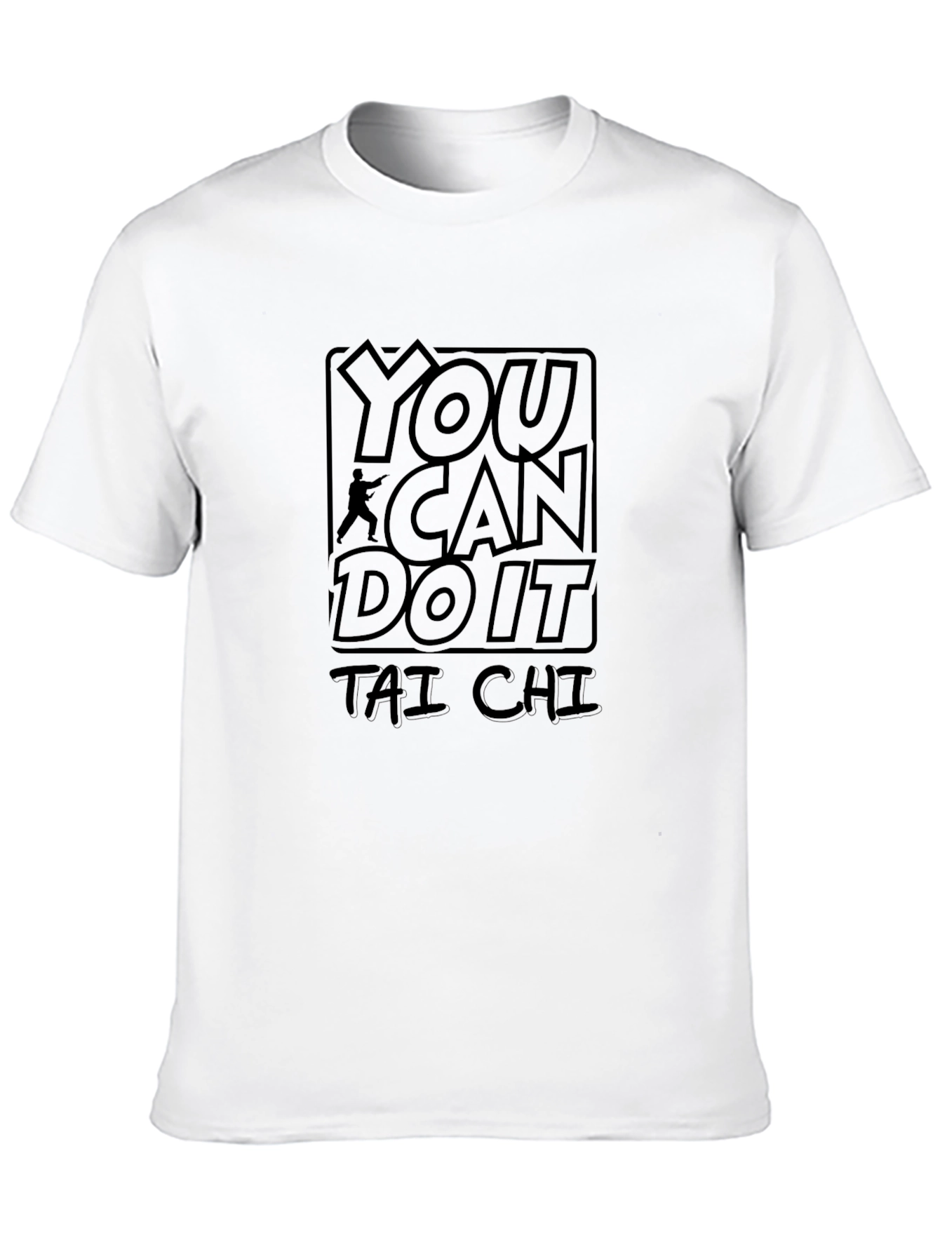 You Can Do It Tai Chi Black T-Shirt