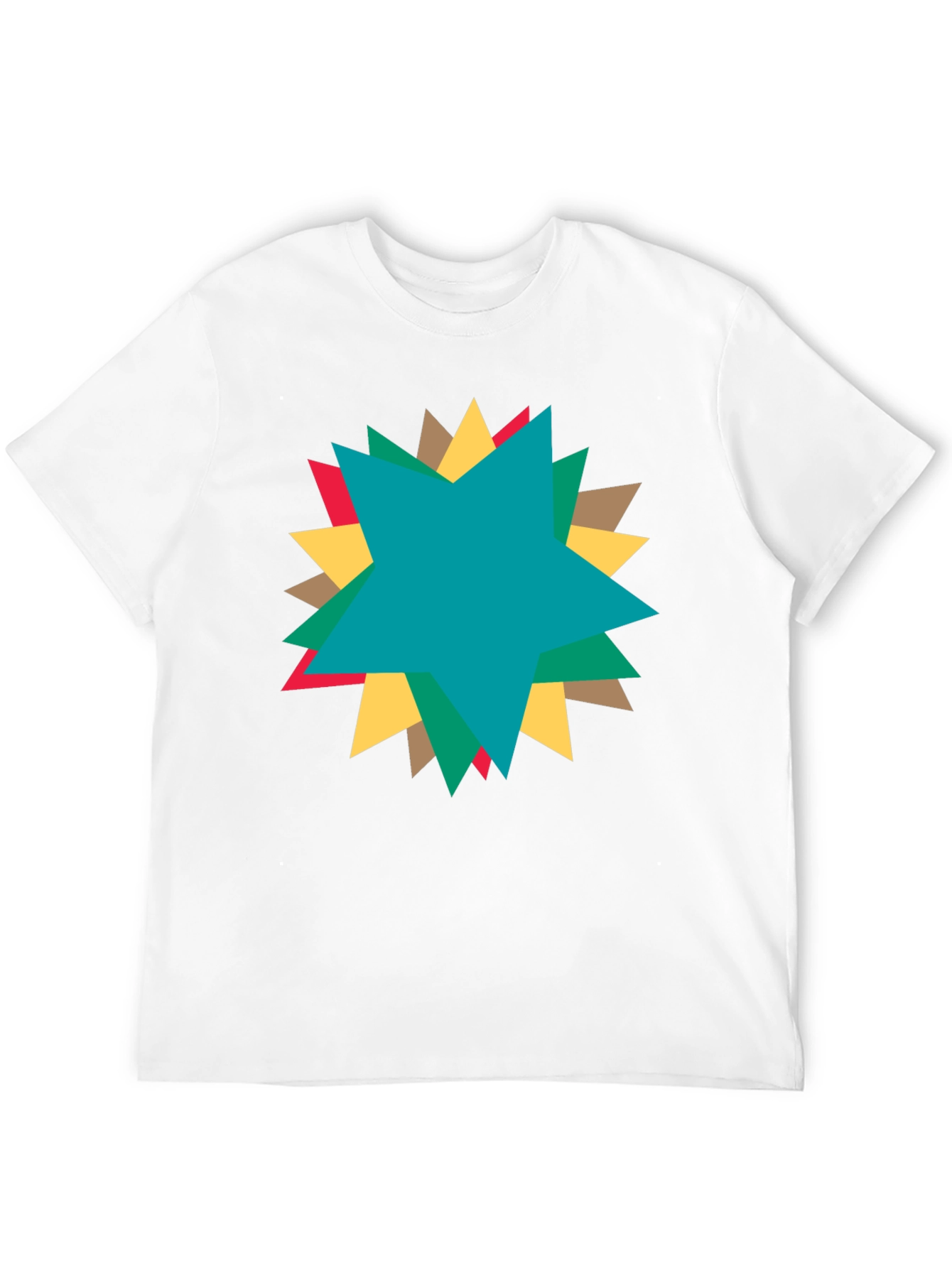 Starburst Graphic T-Shirt - Casual Comfort