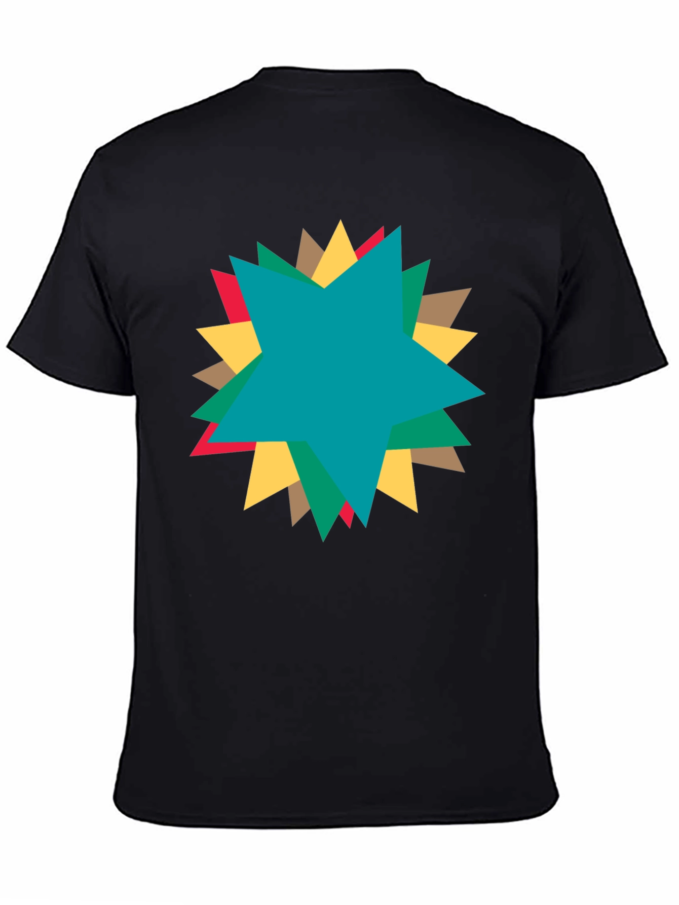 Starburst Graphic T-Shirt - Casual Comfort