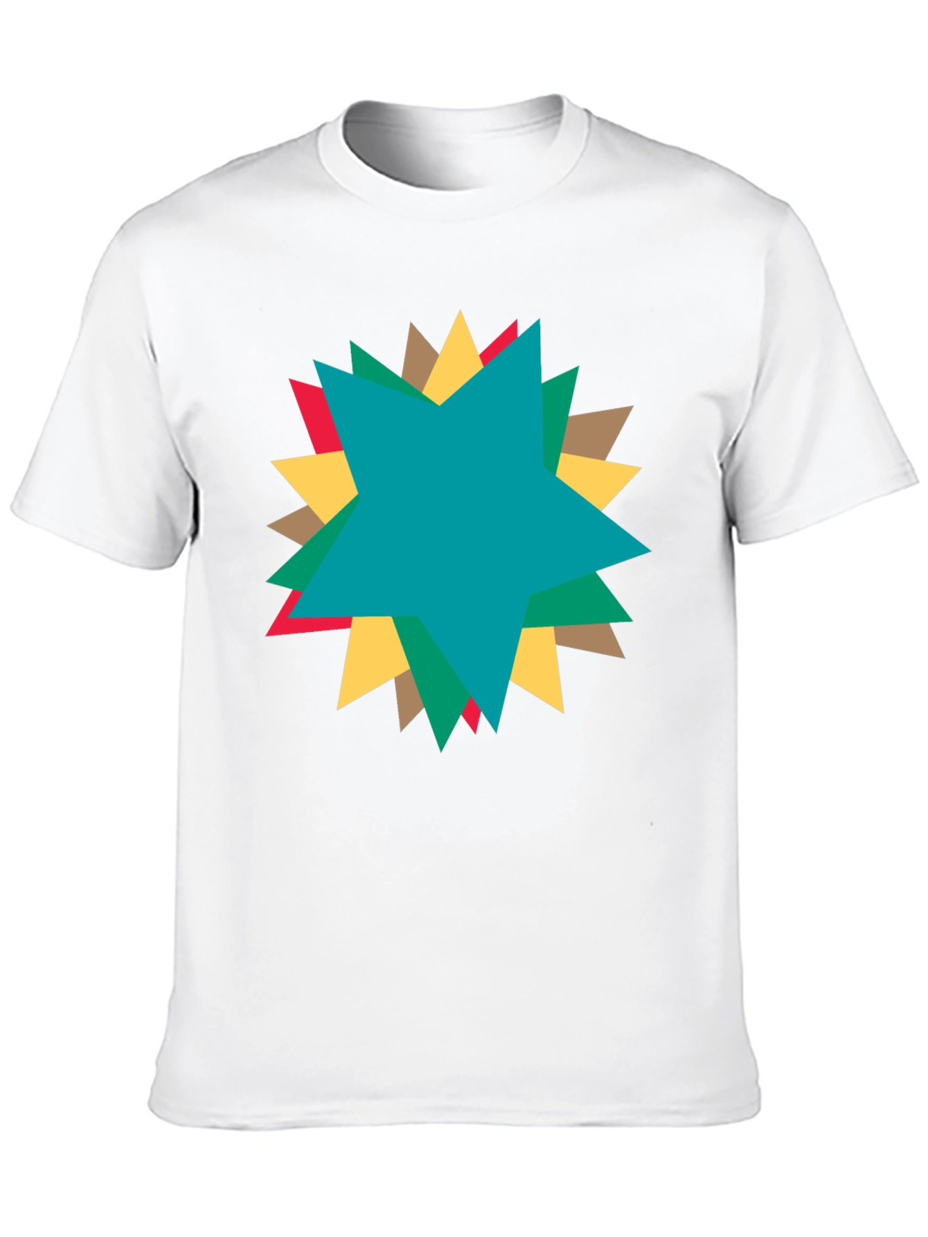 Starburst Graphic T-Shirt - Casual Comfort
