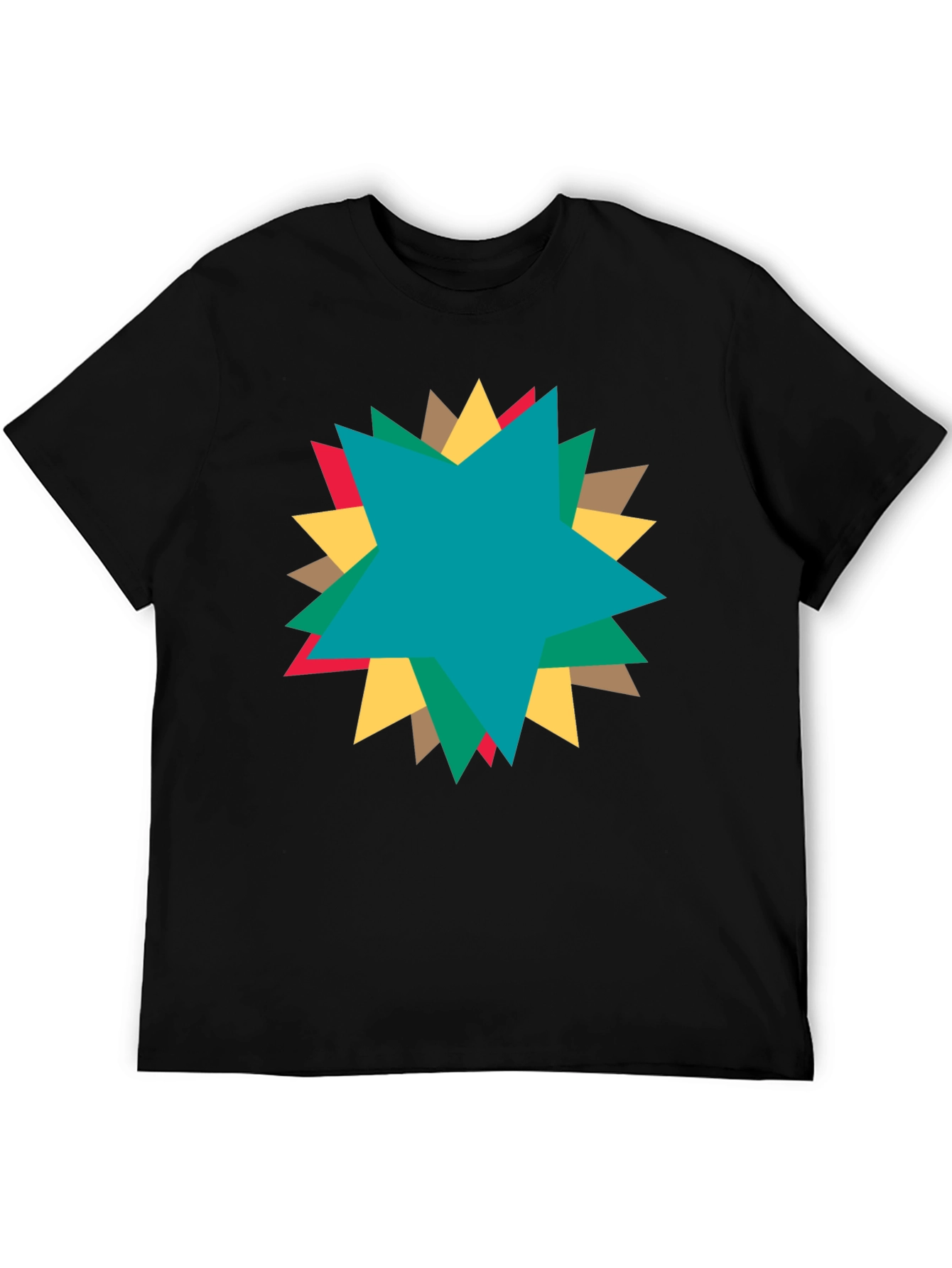 Starburst Graphic T-Shirt - Casual Comfort