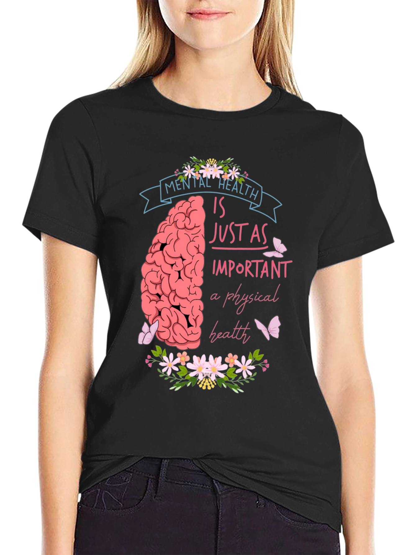Mental Health Awareness T-Shirt - Just As Important