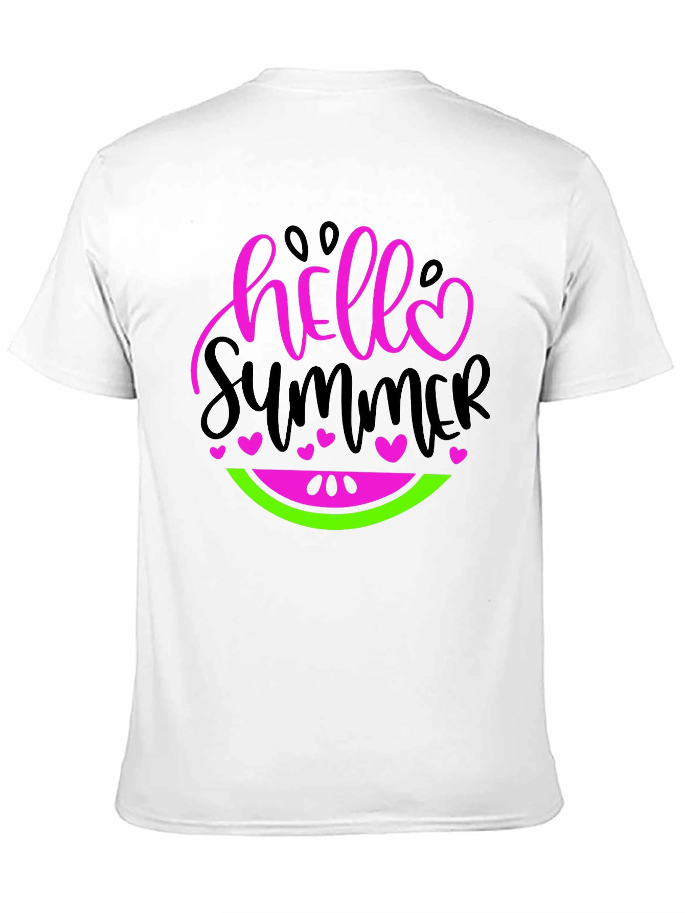 Hello Summer Watermelon Graphic Tee
