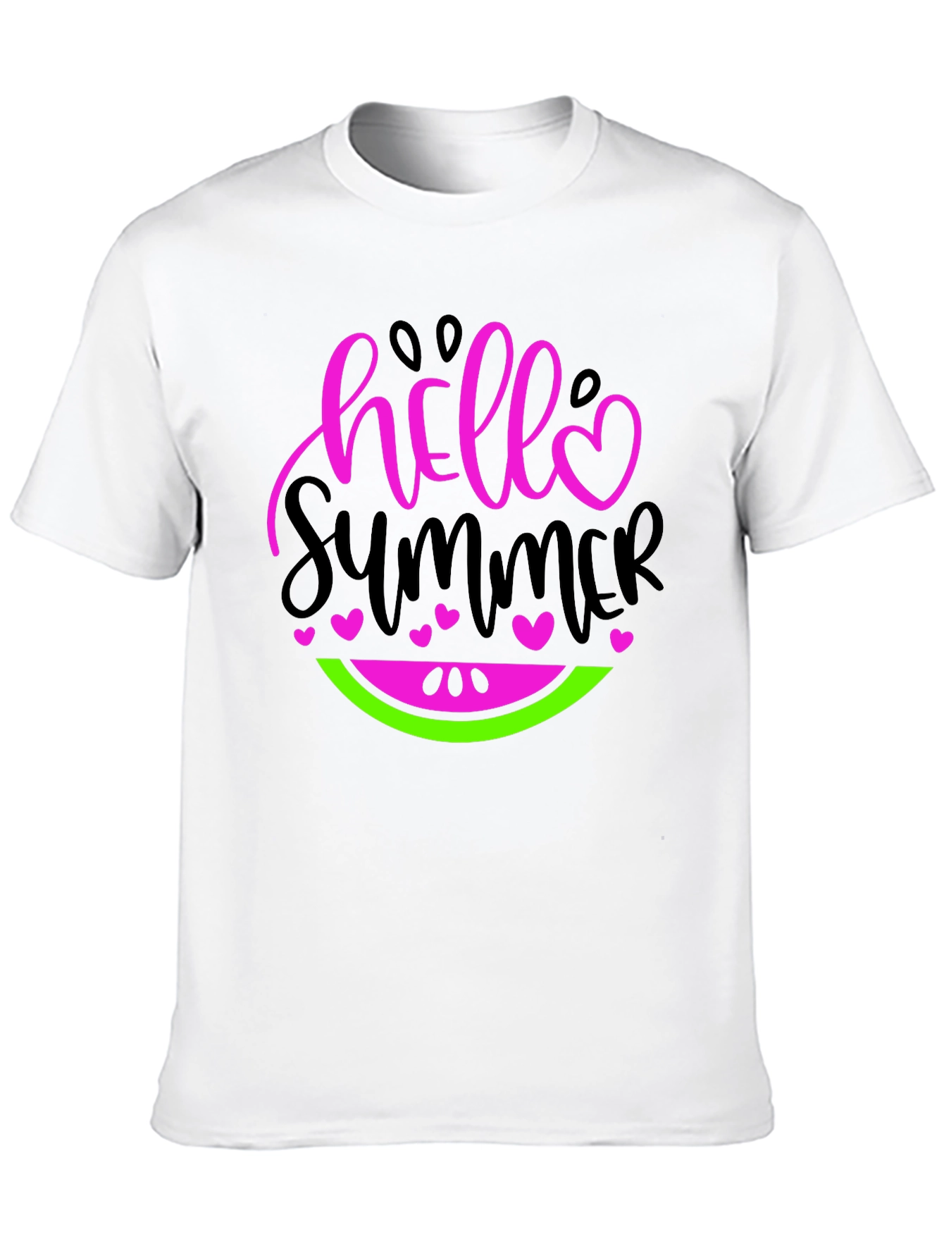 Hello Summer Watermelon Graphic Tee
