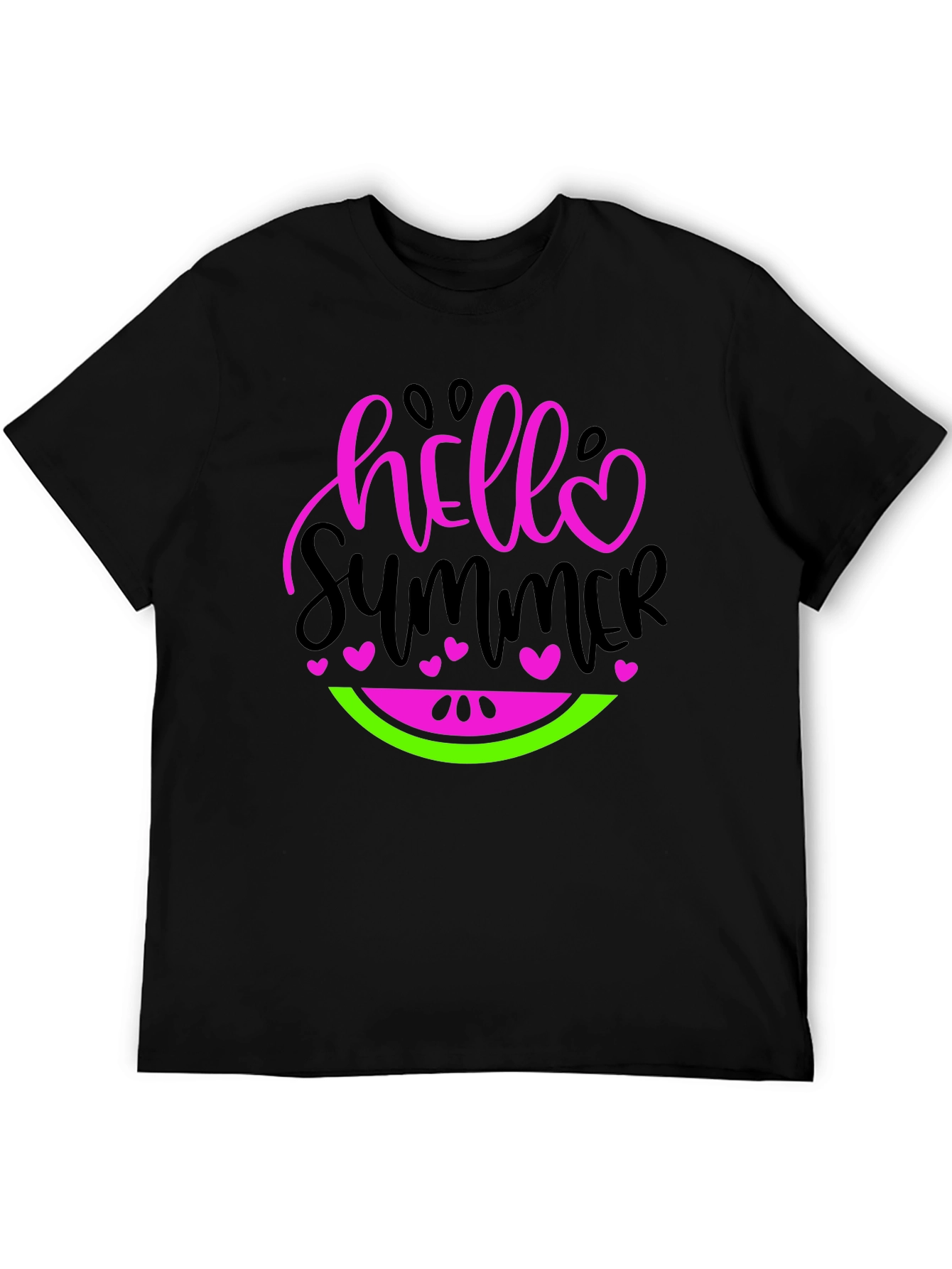 Hello Summer Watermelon Graphic Tee