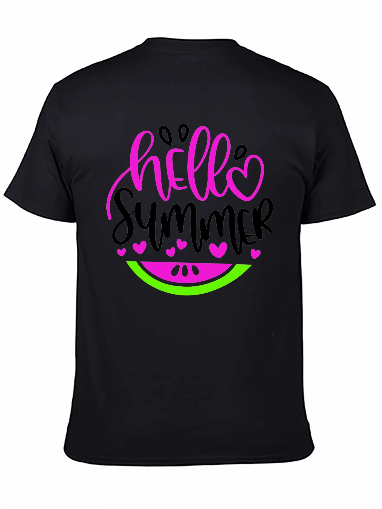 Hello Summer Watermelon Graphic Tee