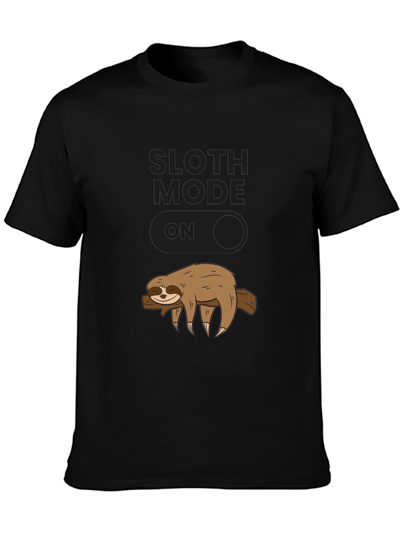 Sloth Mode On Graphic T-Shirt - Relaxed Fit