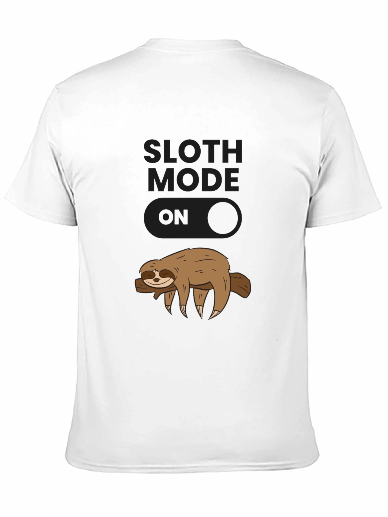 Sloth Mode On Graphic T-Shirt - Relaxed Fit