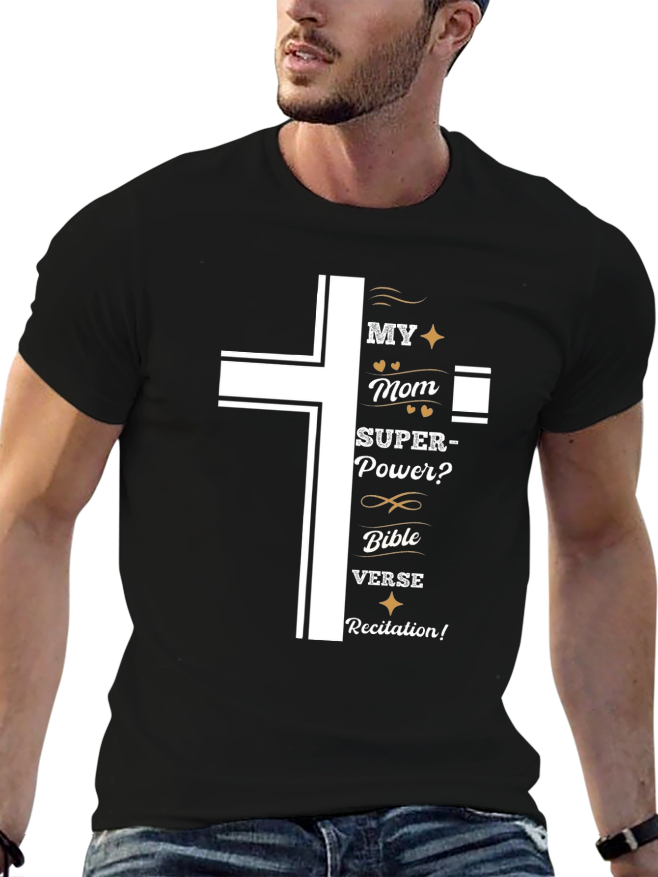 My Mom Superpower T-Shirt Bible Verse Recitation