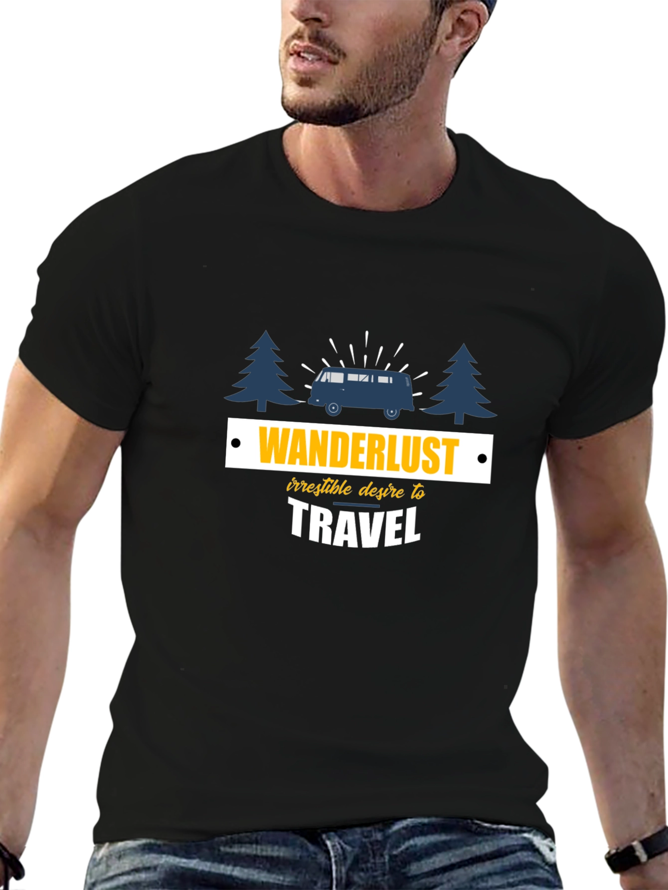 Wanderlust Travel Graphic Tee