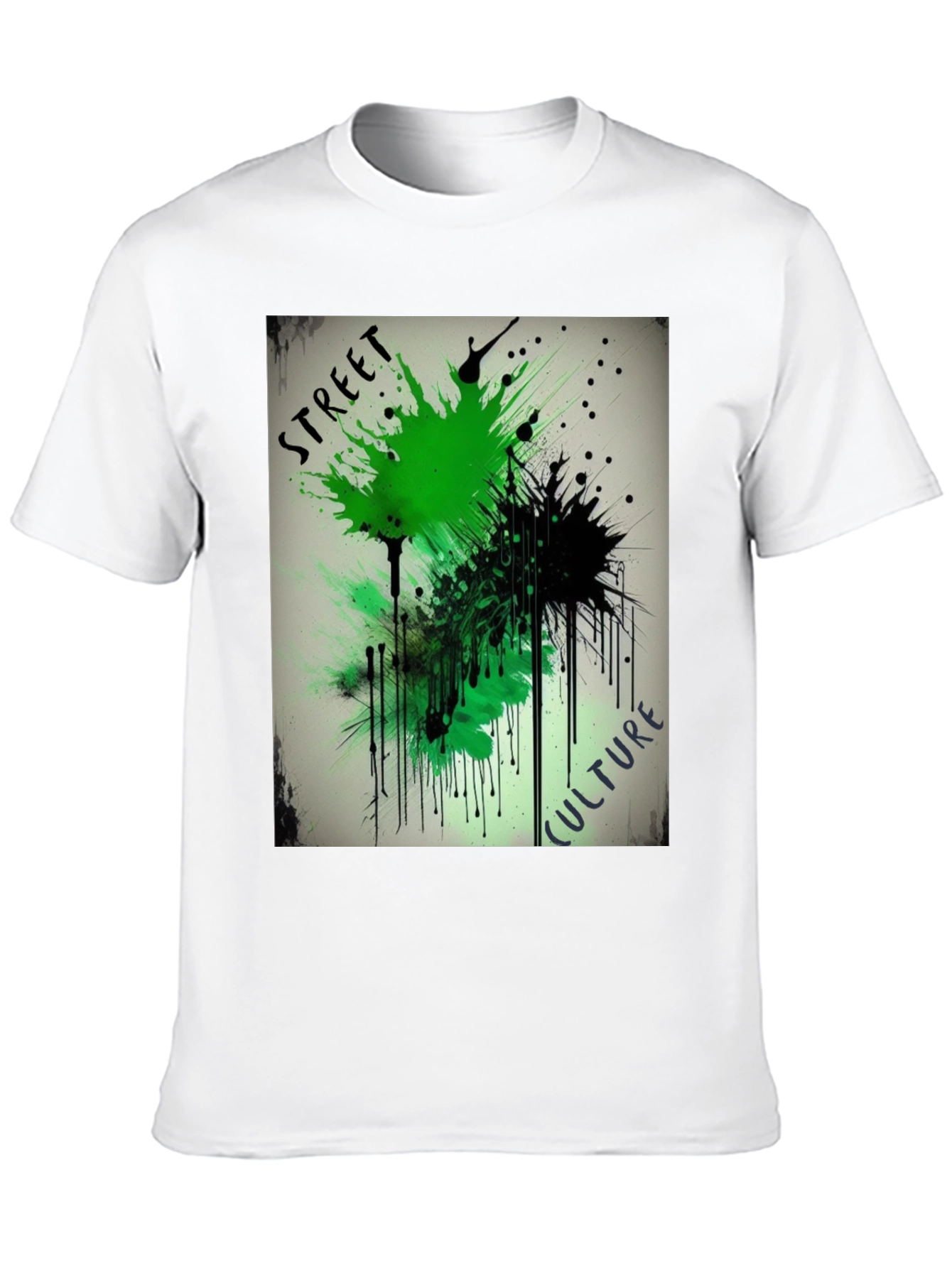 Street Culture Graphic Tee - Modern Art Shirt
