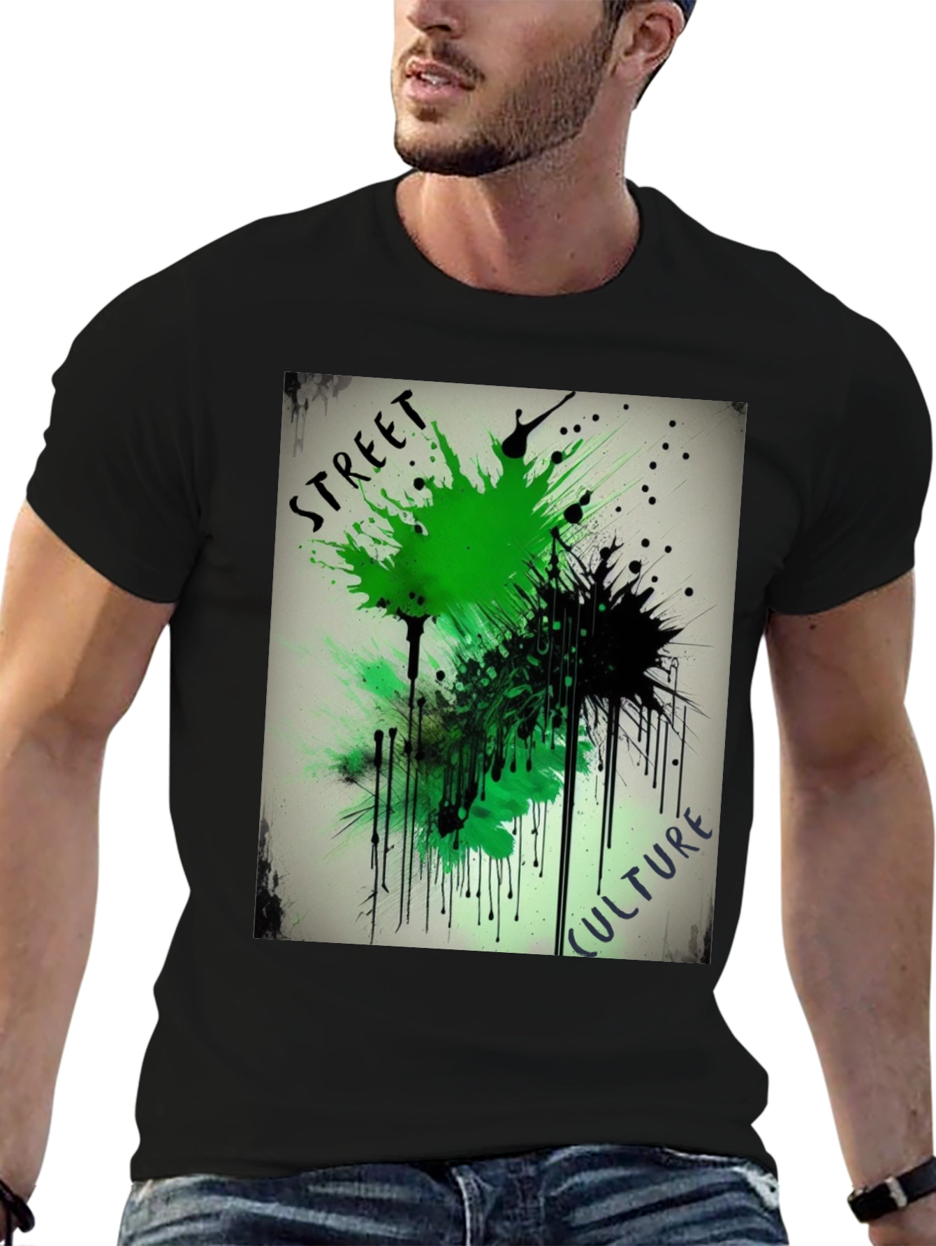 Street Culture Graphic Tee - Modern Art Shirt