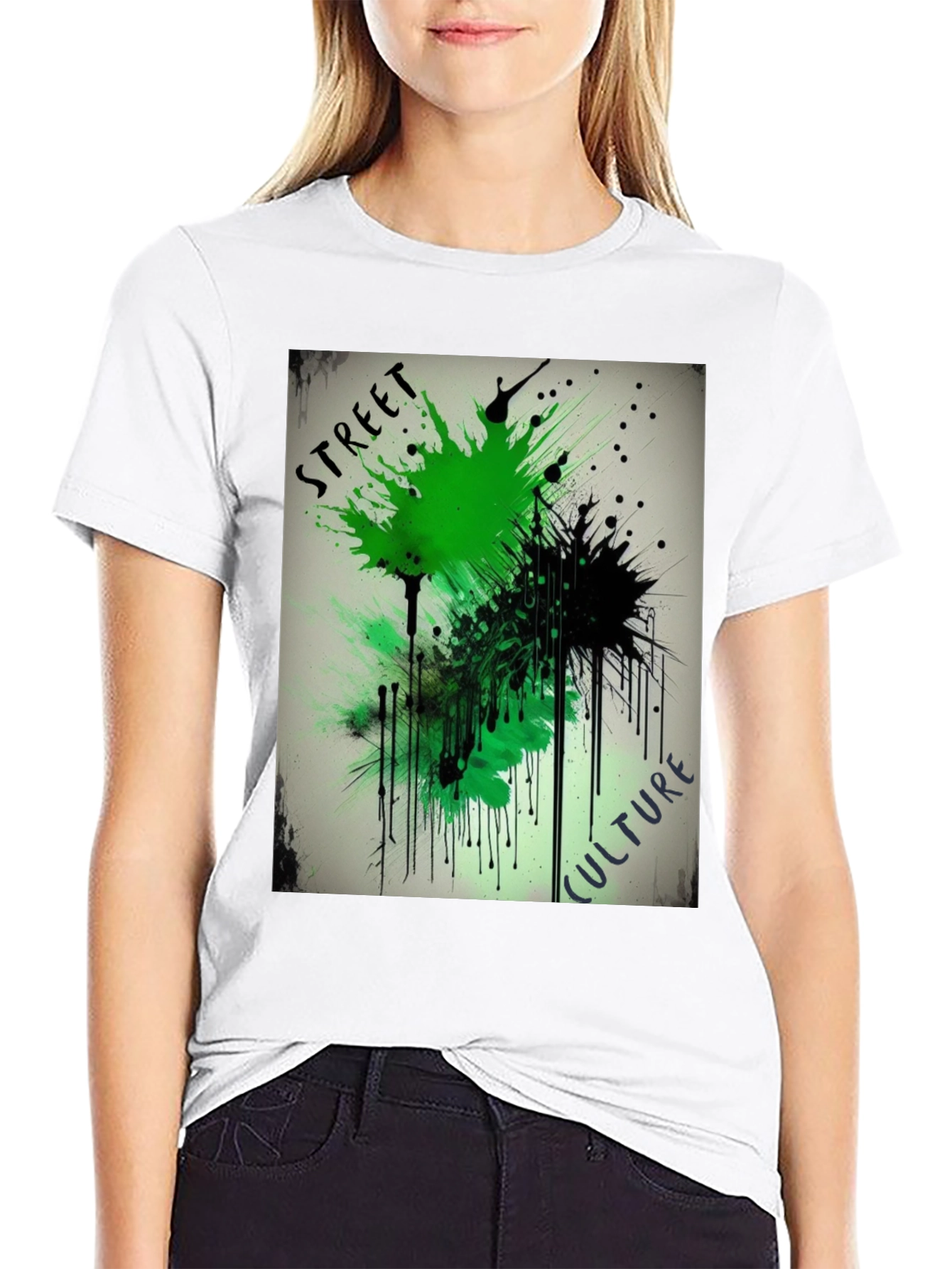 Street Culture Graphic Tee - Modern Art Shirt