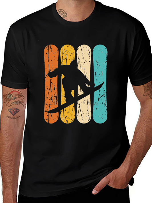 Retro Snowboarder T-Shirt
