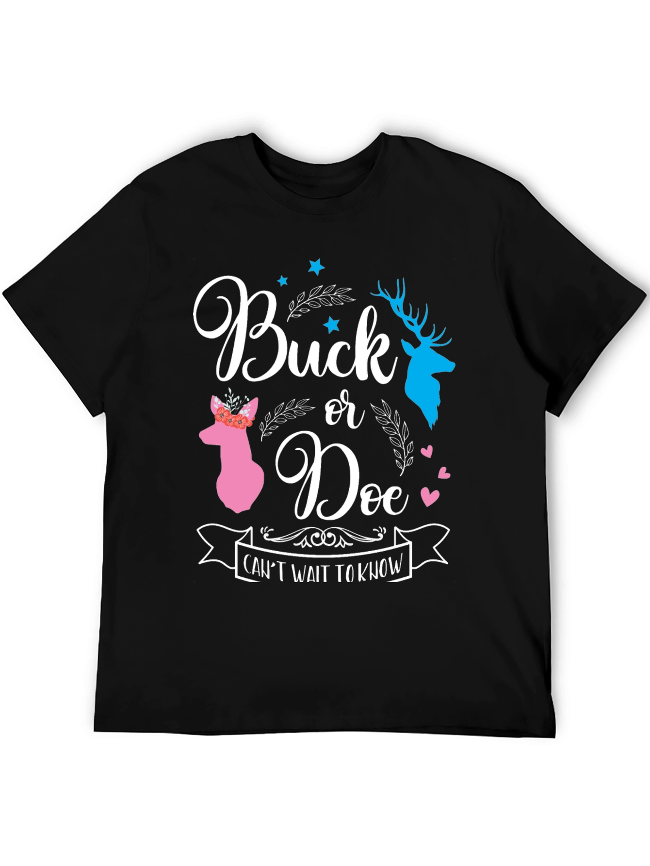 Buck or Doe Gender Reveal T-Shirt