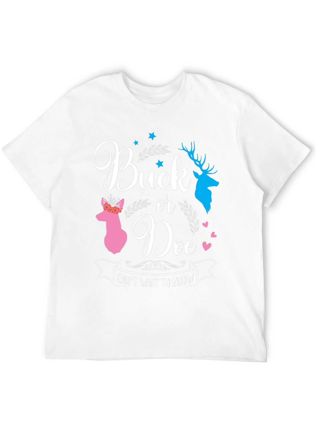 Buck or Doe Gender Reveal T-Shirt