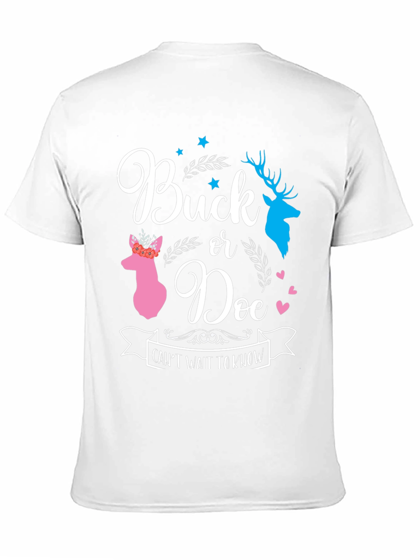 Buck or Doe Gender Reveal T-Shirt