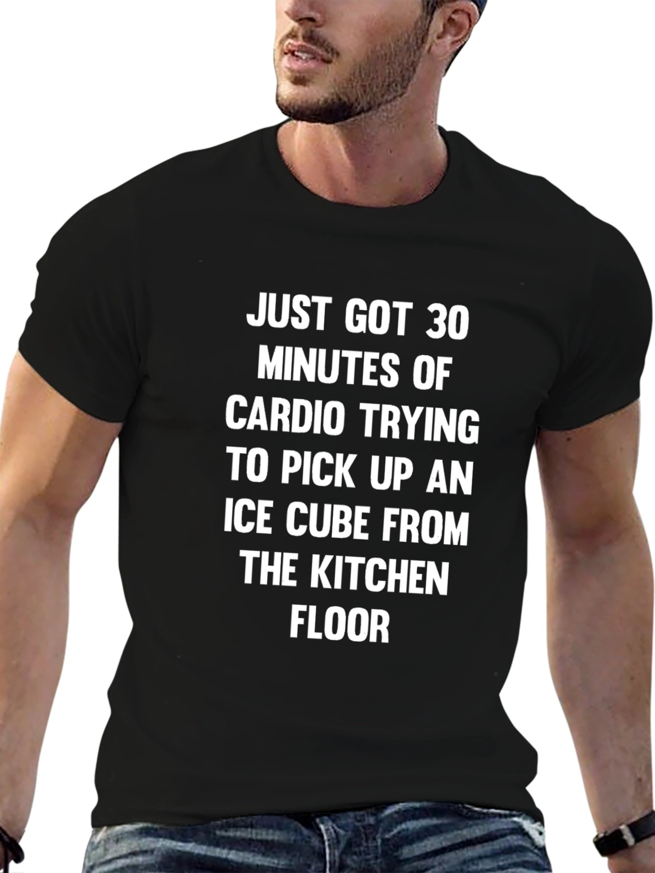 Funny Cardio Ice Cube T-Shirt