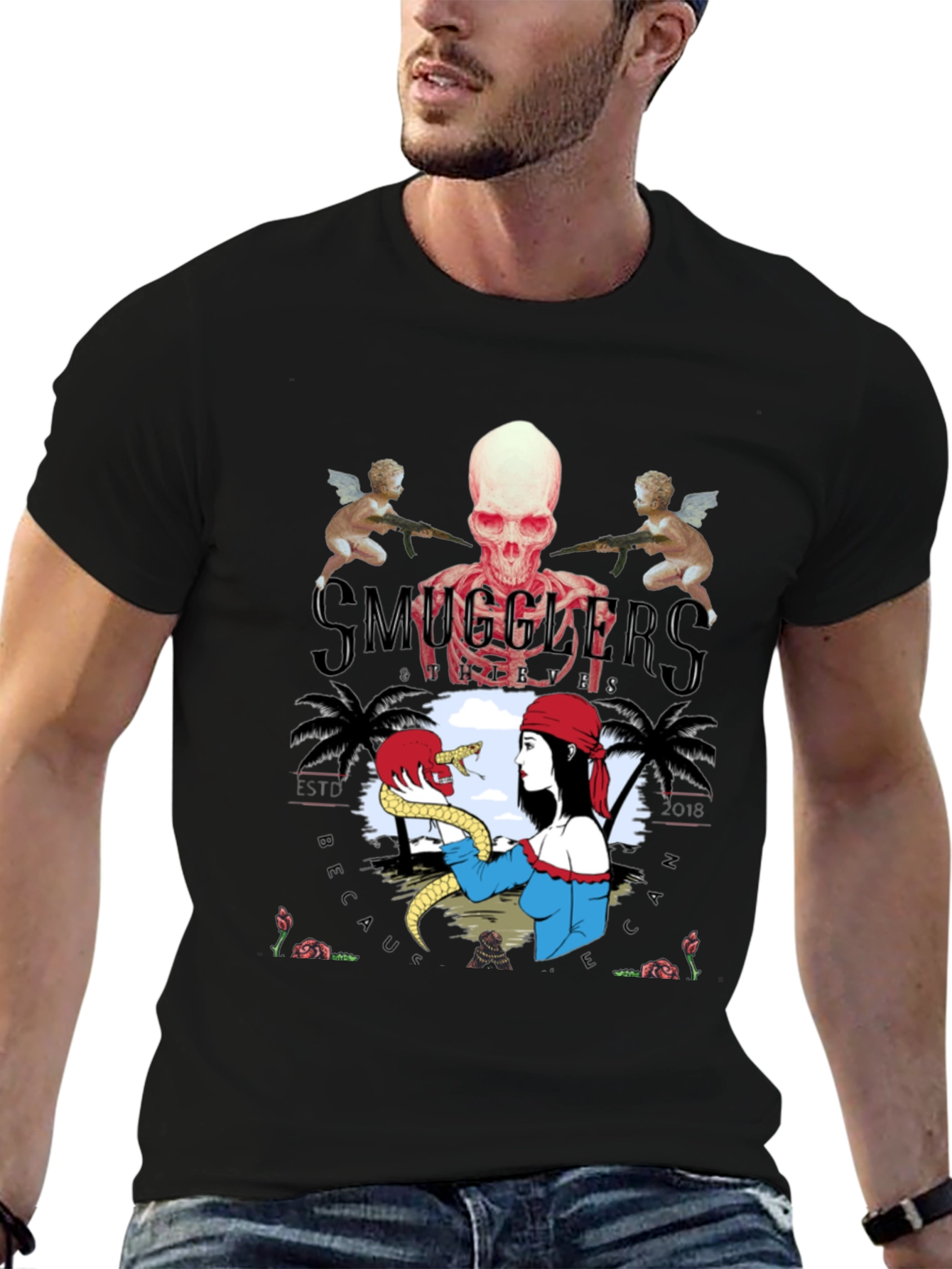 Smugglers T-Shirt Graphic Print