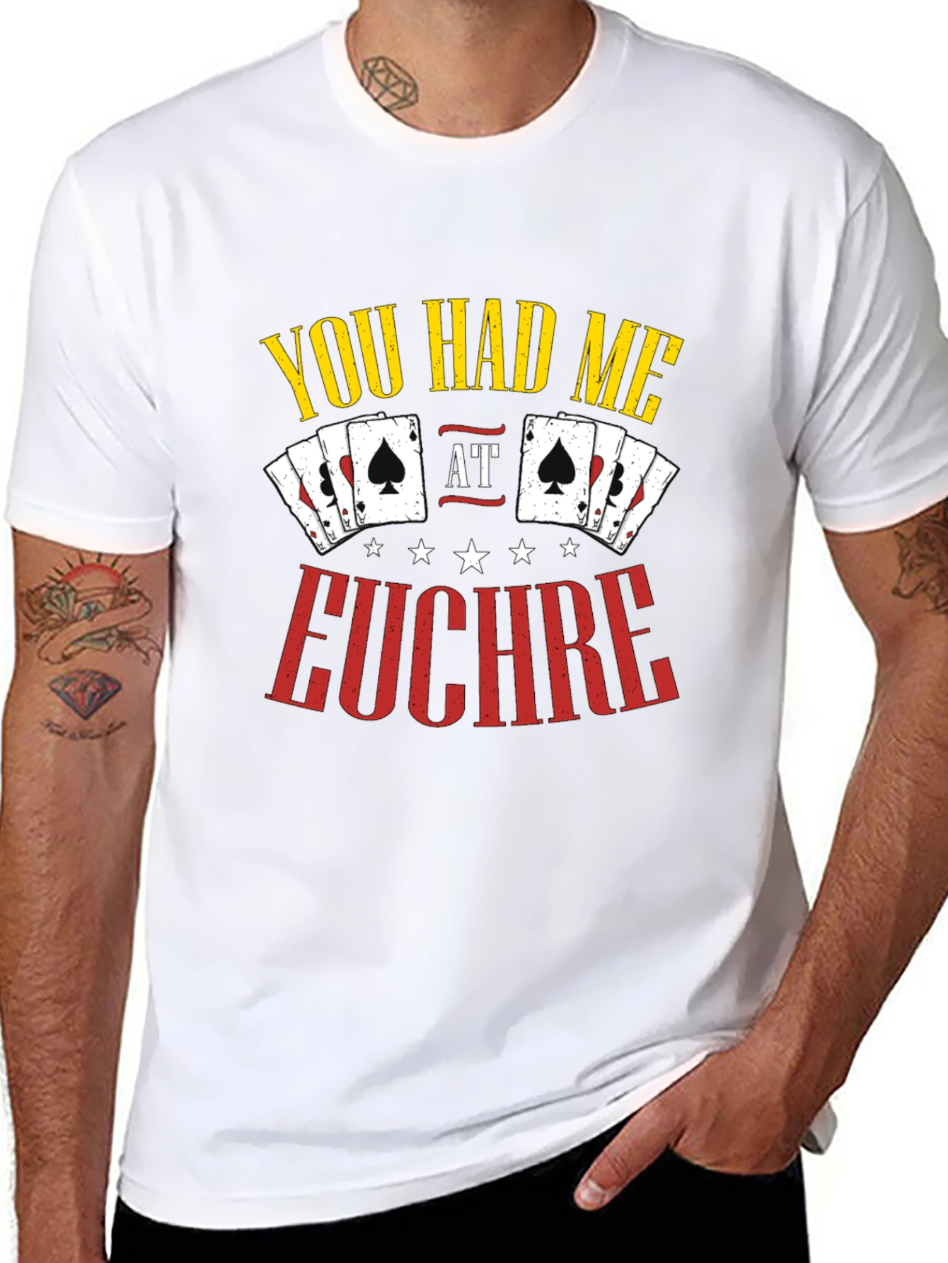 You Had Me at Euchre Graphic T-Shirt