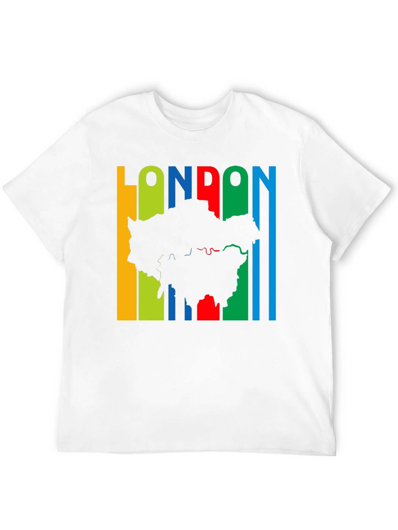 London Map Graphic T-Shirt