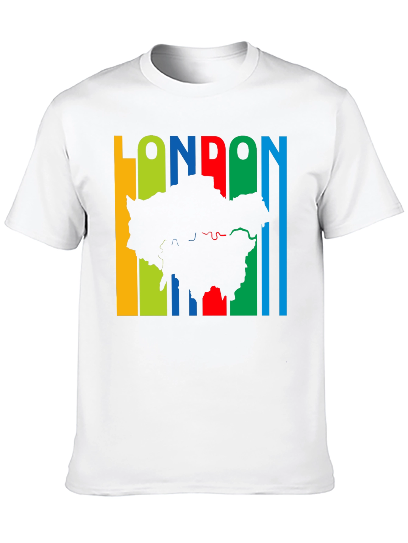 London Map Graphic T-Shirt