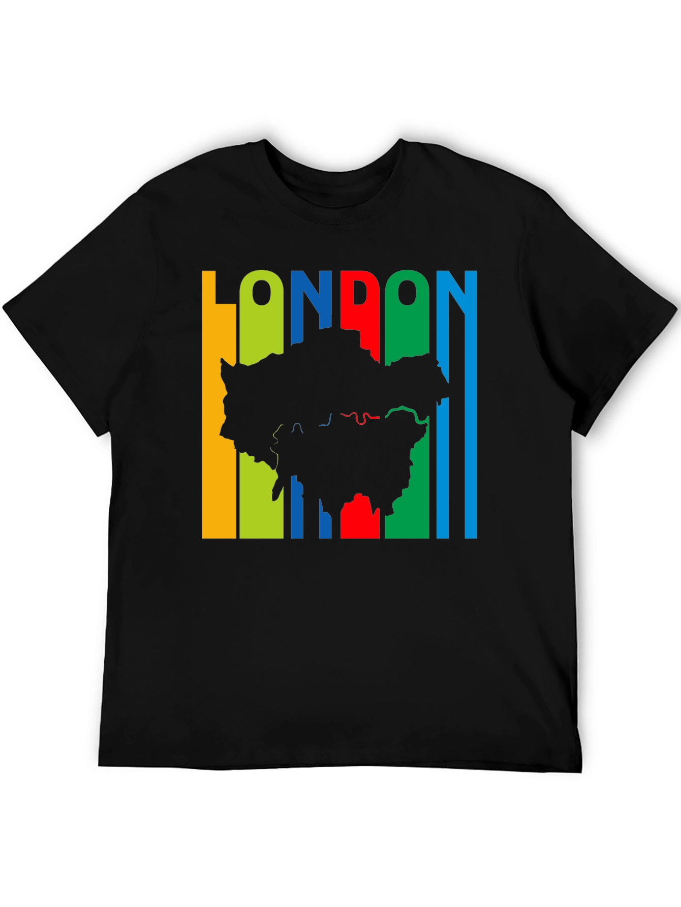 London Map Graphic T-Shirt