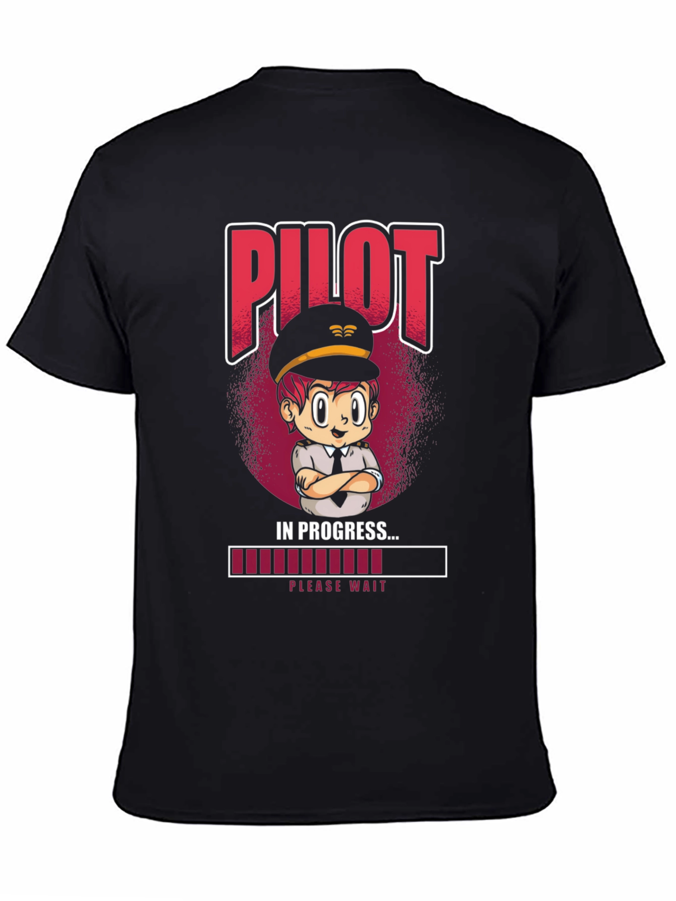 Pilot In Progress T-Shirt - Novelty Aviation Tee