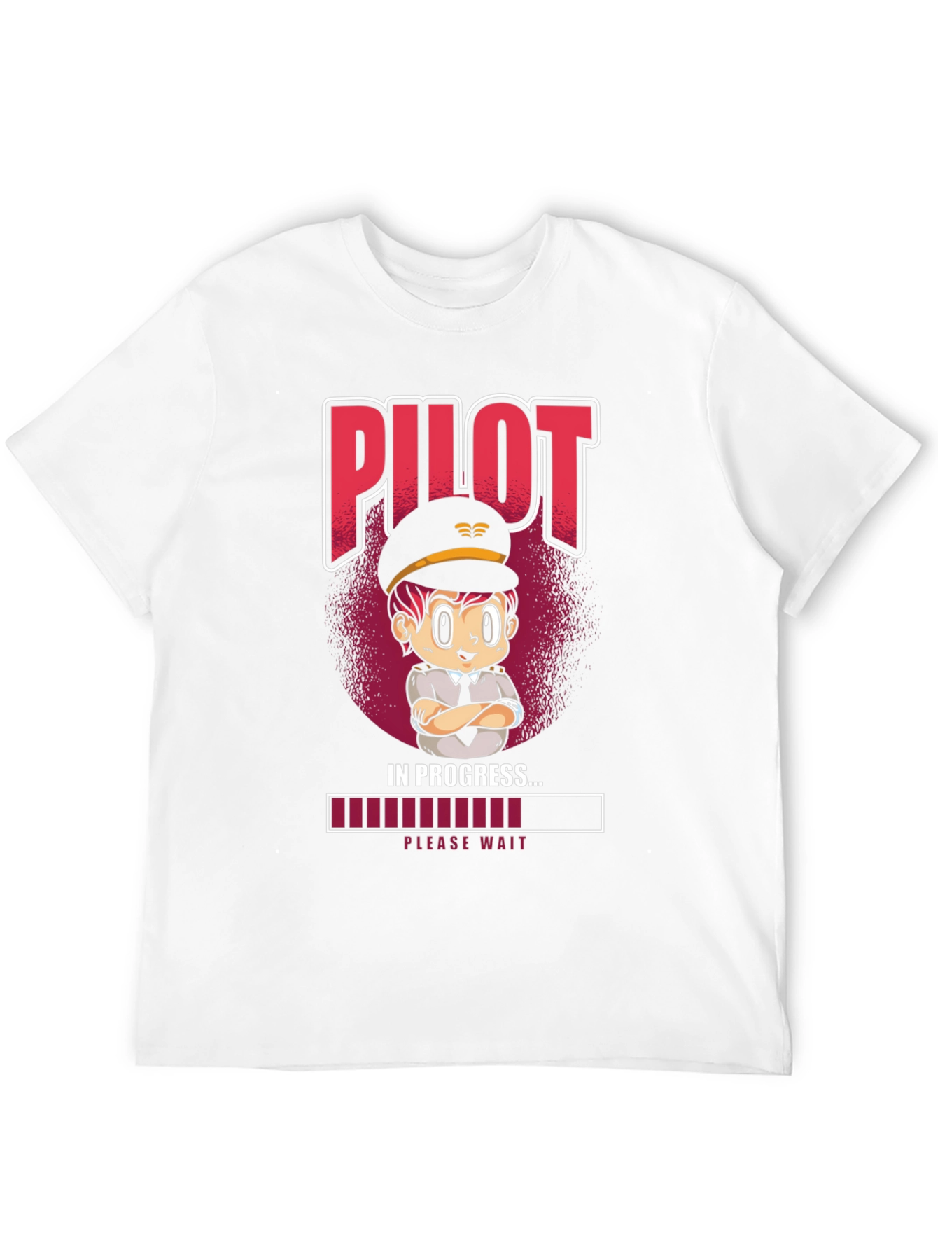 Pilot In Progress T-Shirt - Novelty Aviation Tee