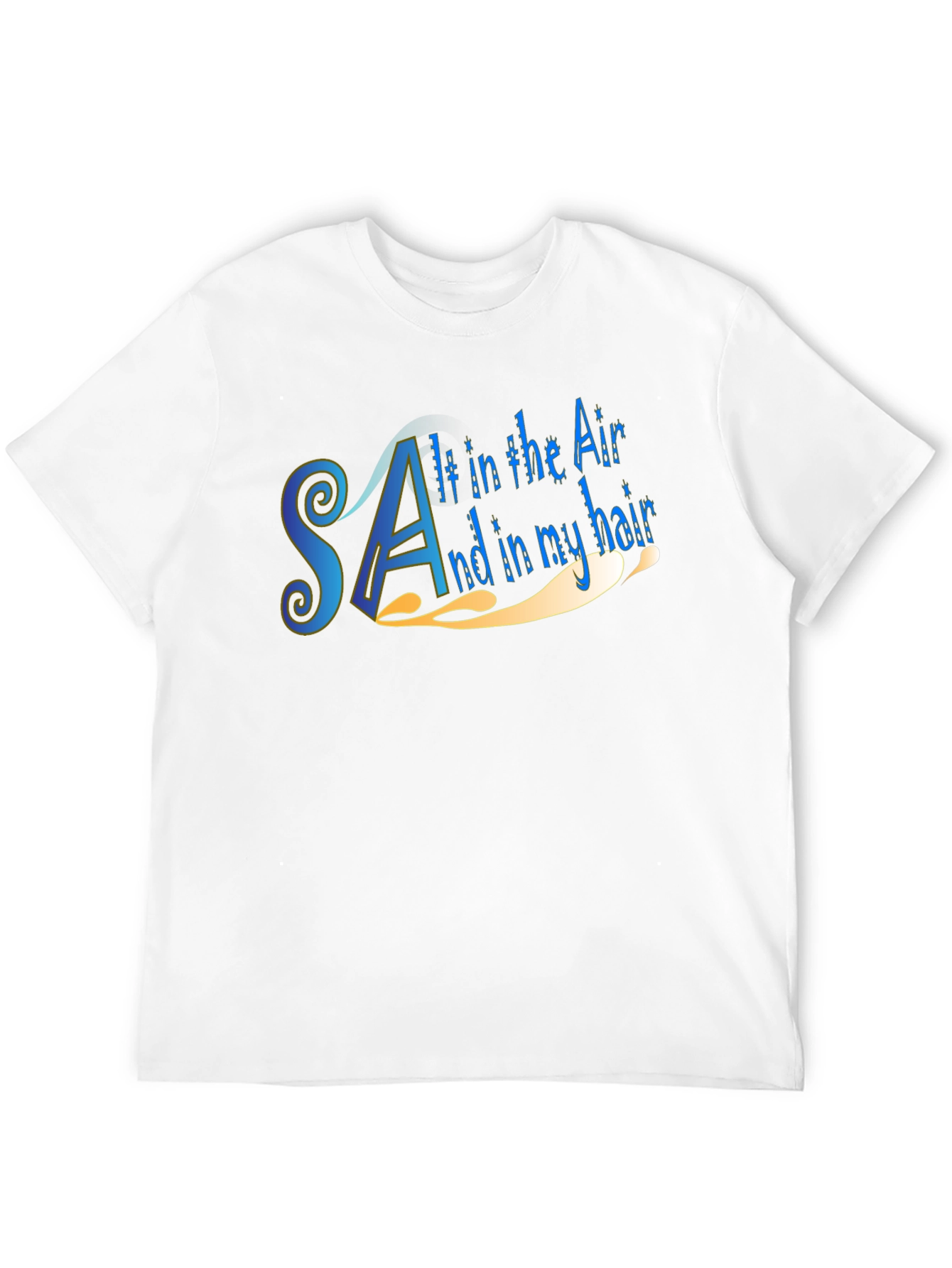Salty Air T-Shirt - Beach Vibes Only
