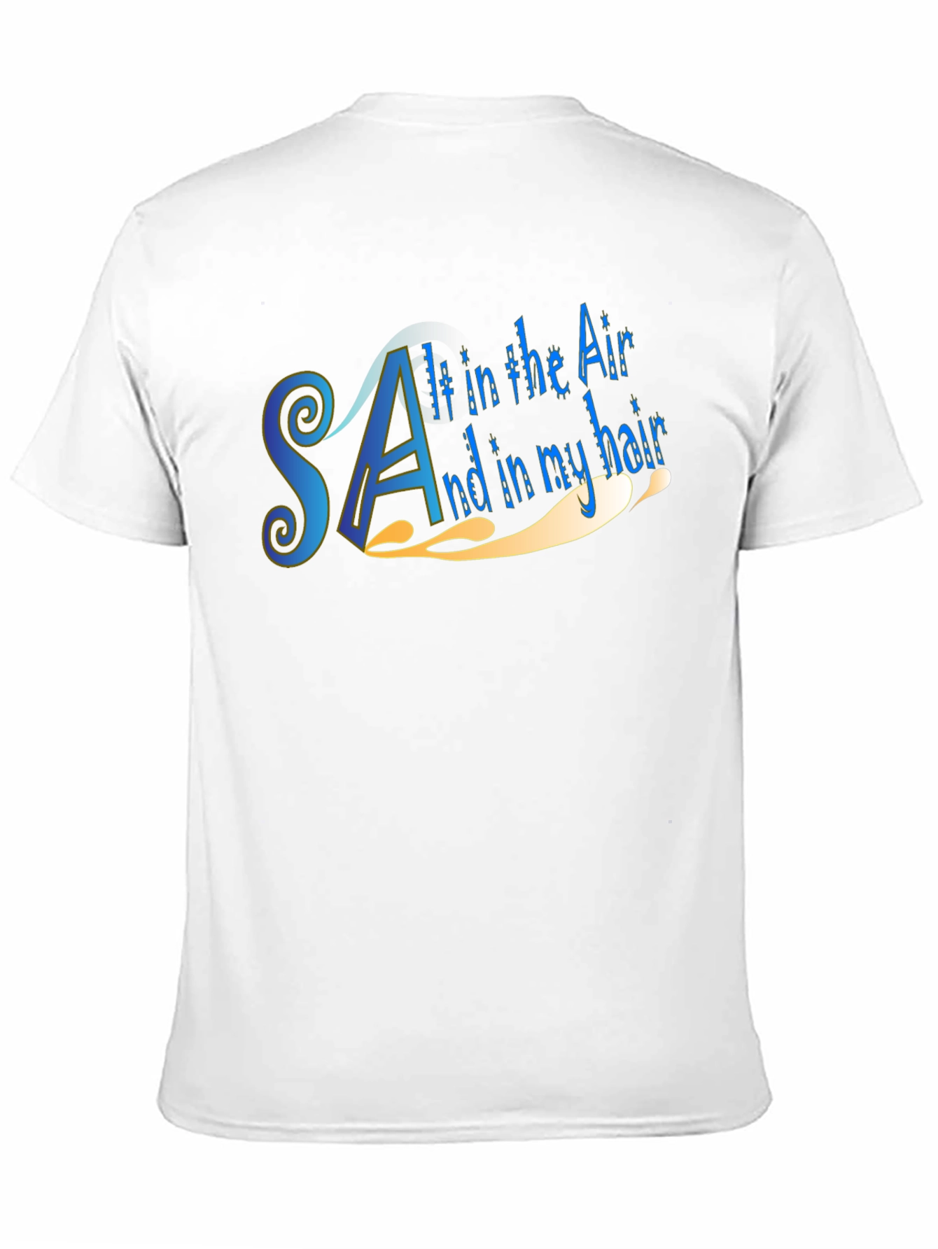 Salty Air T-Shirt - Beach Vibes Only