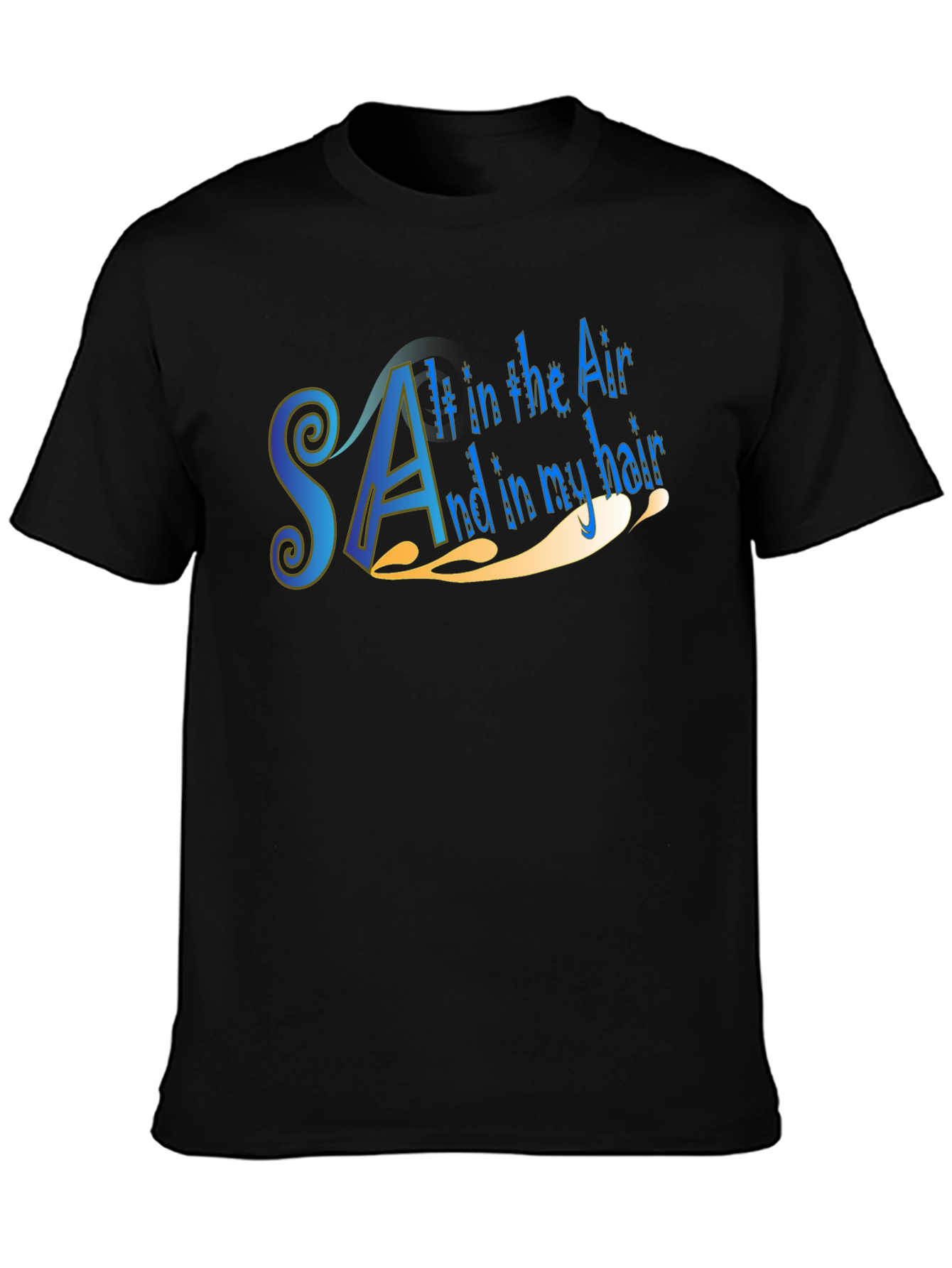 Salty Air T-Shirt - Beach Vibes Only