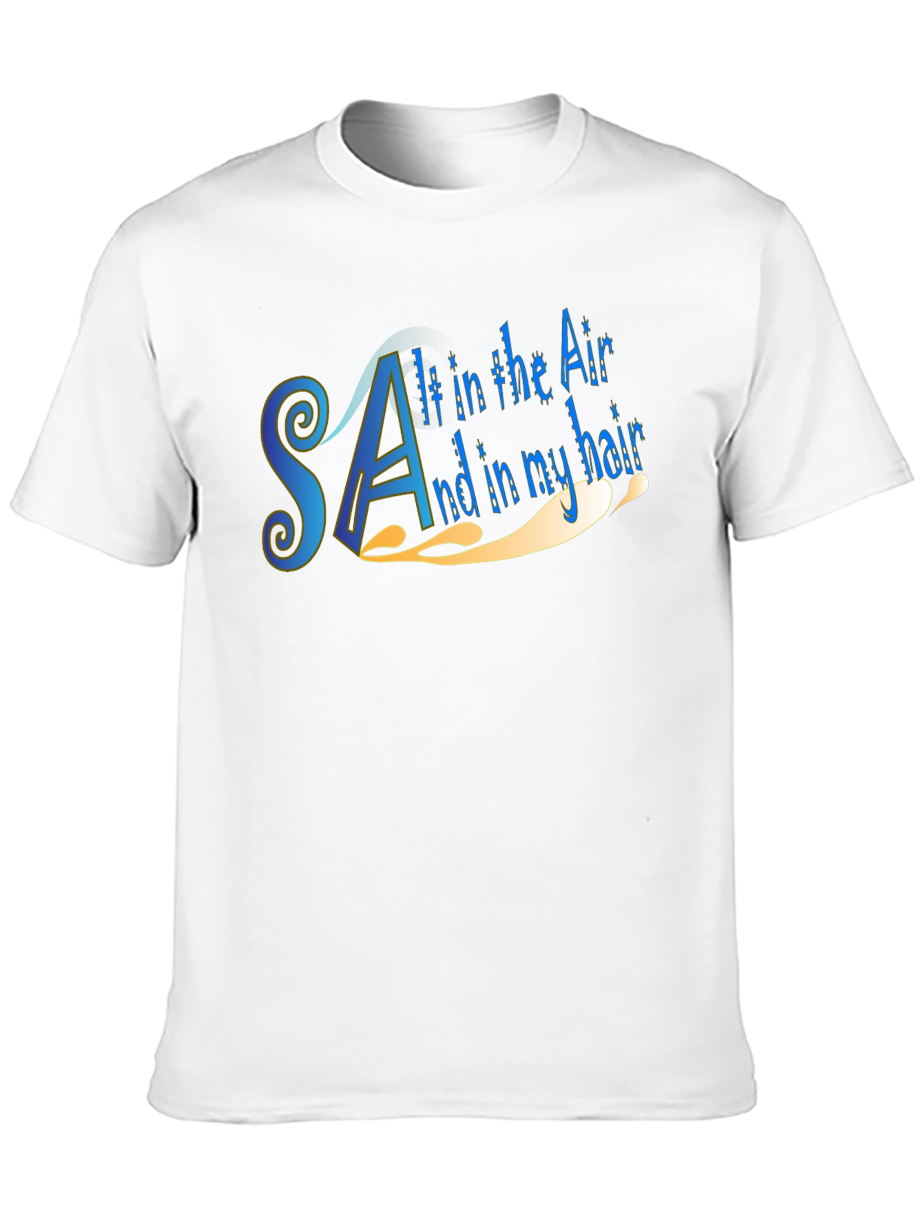 Salty Air T-Shirt - Beach Vibes Only