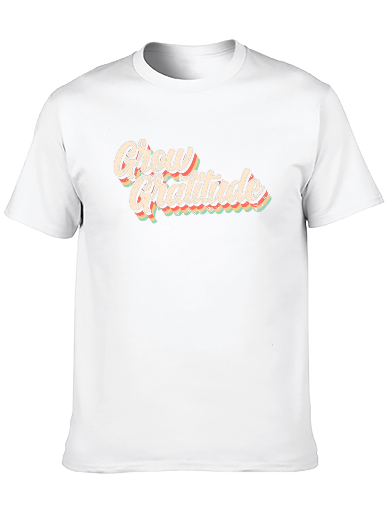 Grow Gratitude Graphic Tee - Black T-Shirt
