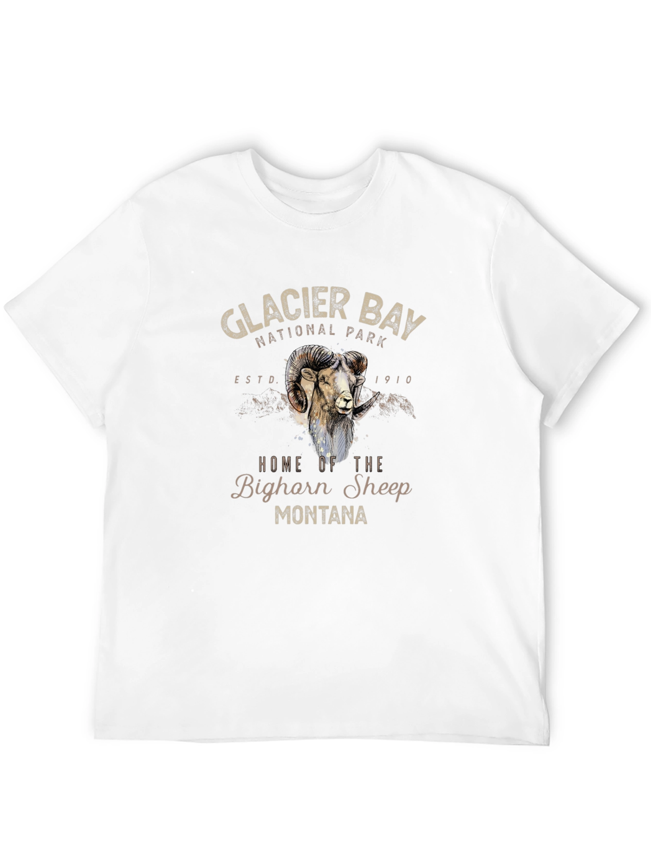 Glacier Bay National Park Bighorn Sheep T-Shirt