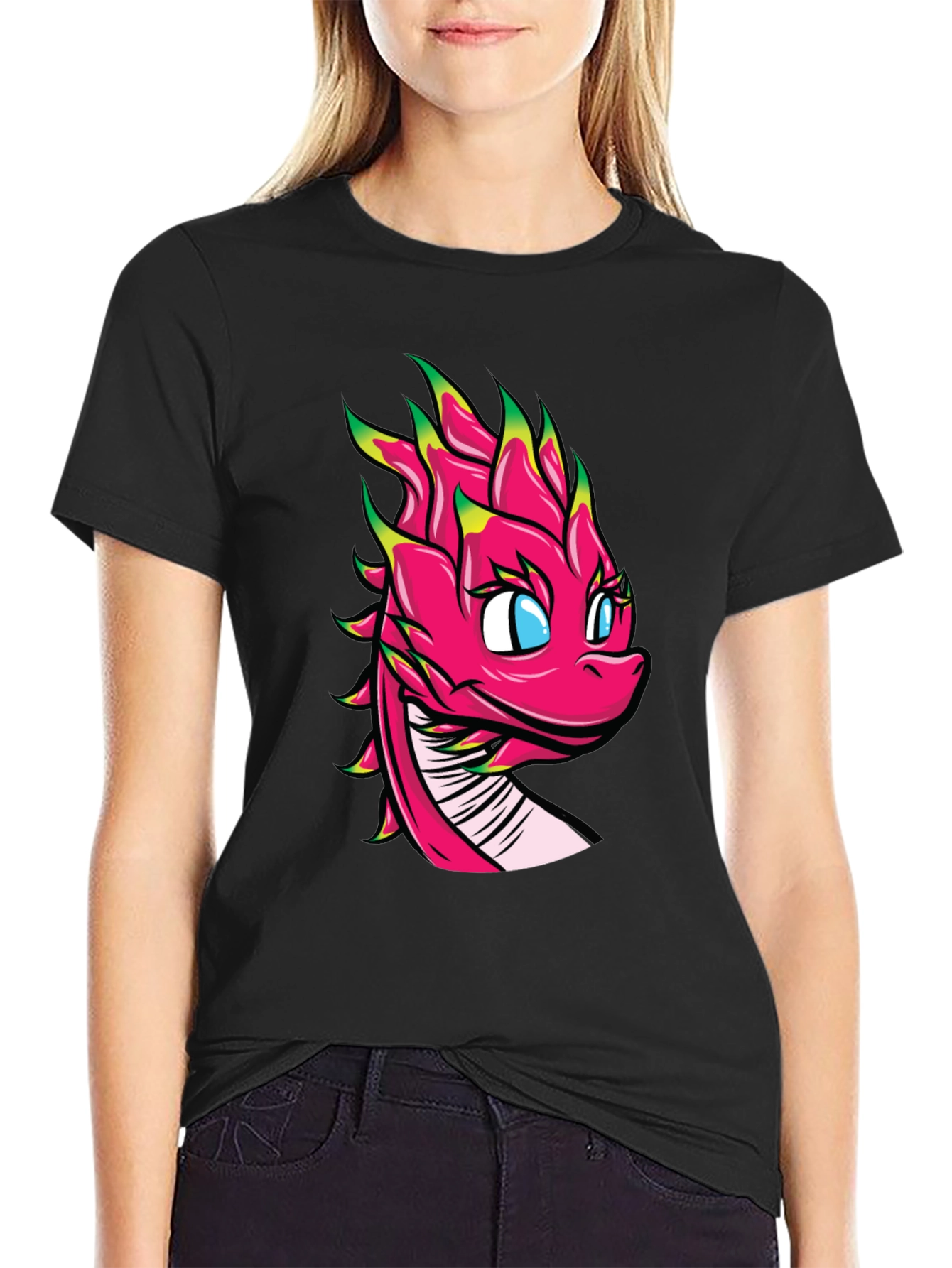 Dragon Fruit Graphic Tee - Quirky & Fun