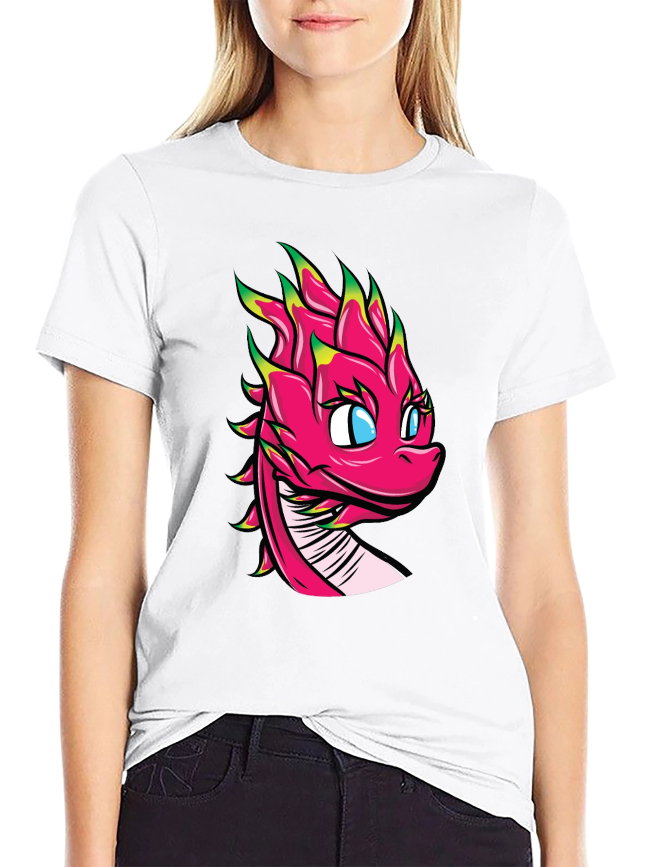 Dragon Fruit Graphic Tee - Quirky & Fun