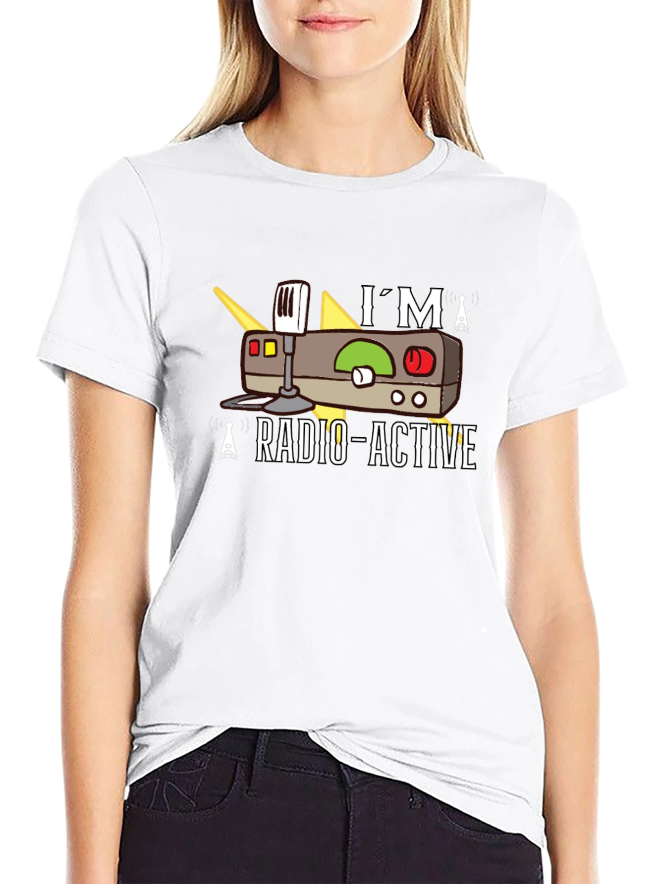 Radioactive Ham Radio Operator T-Shirt