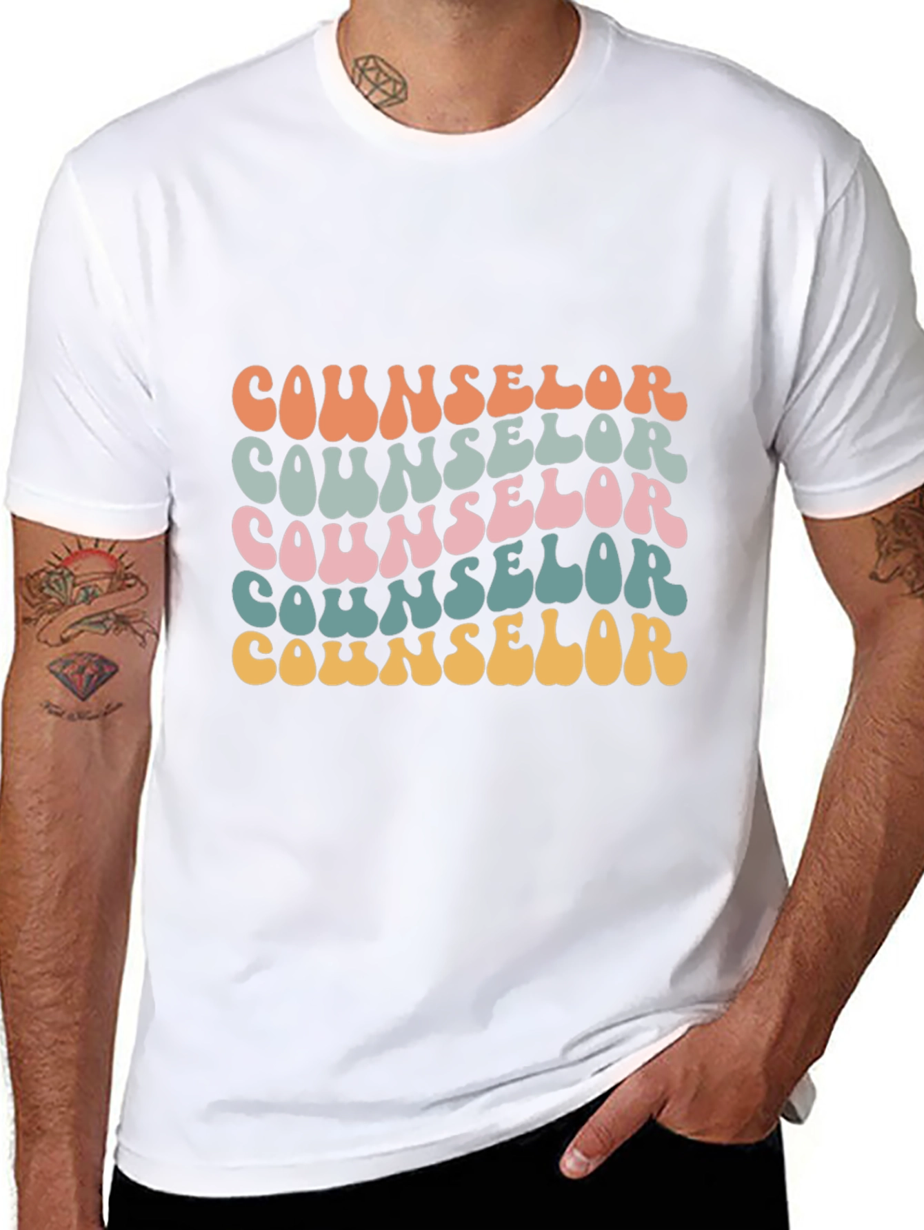 Retro Counselor T-Shirt - Comfort & Style