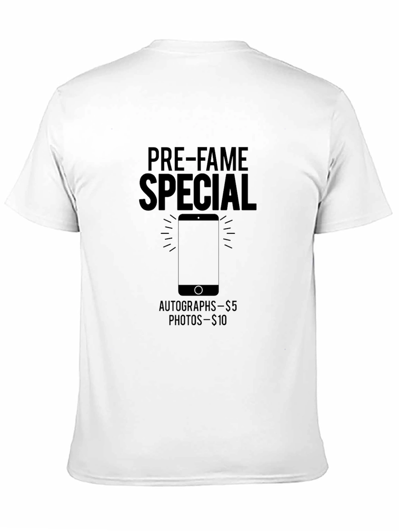 Pre-Fame Special Black Graphic Tee