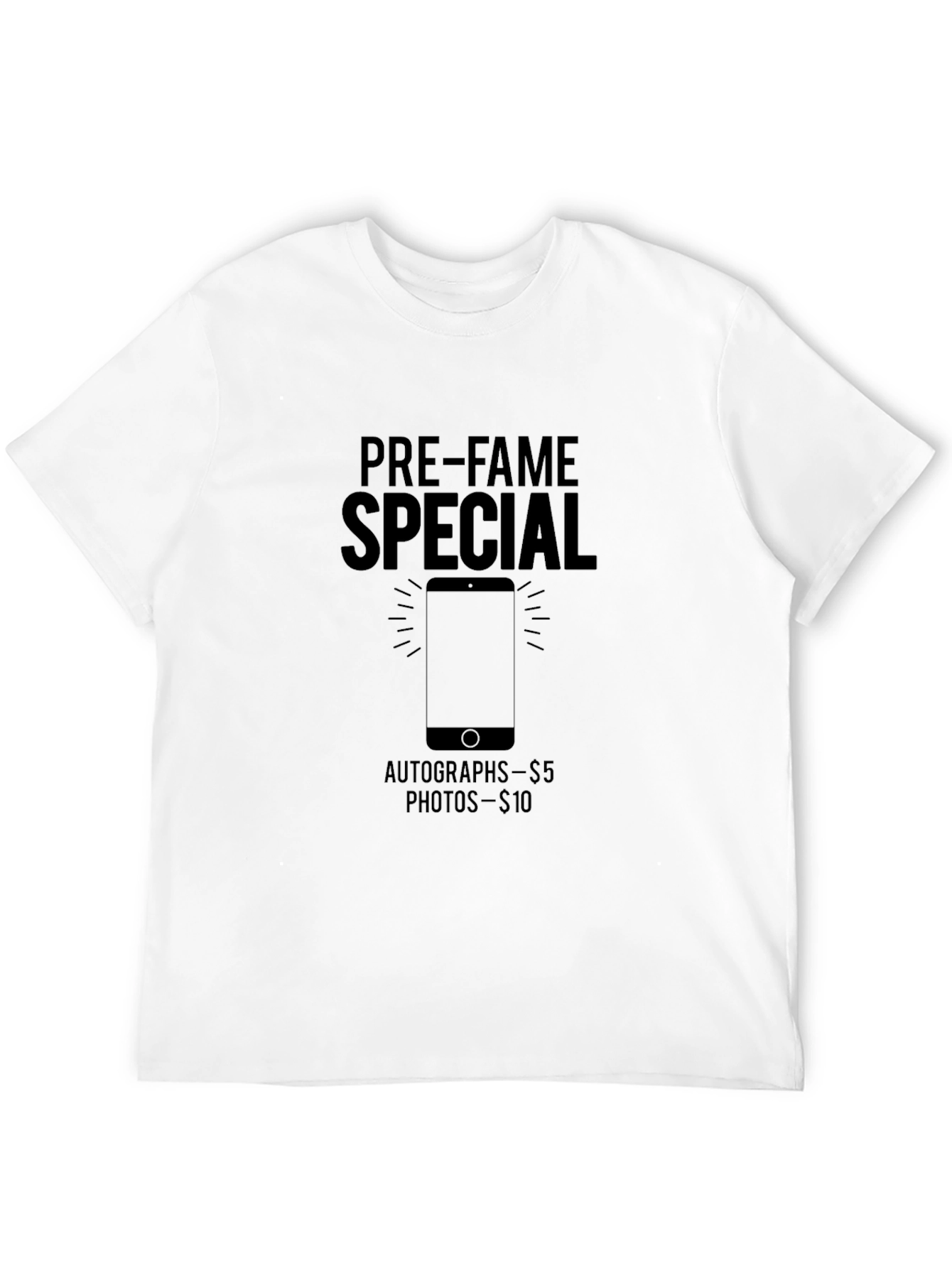 Pre-Fame Special Black Graphic Tee