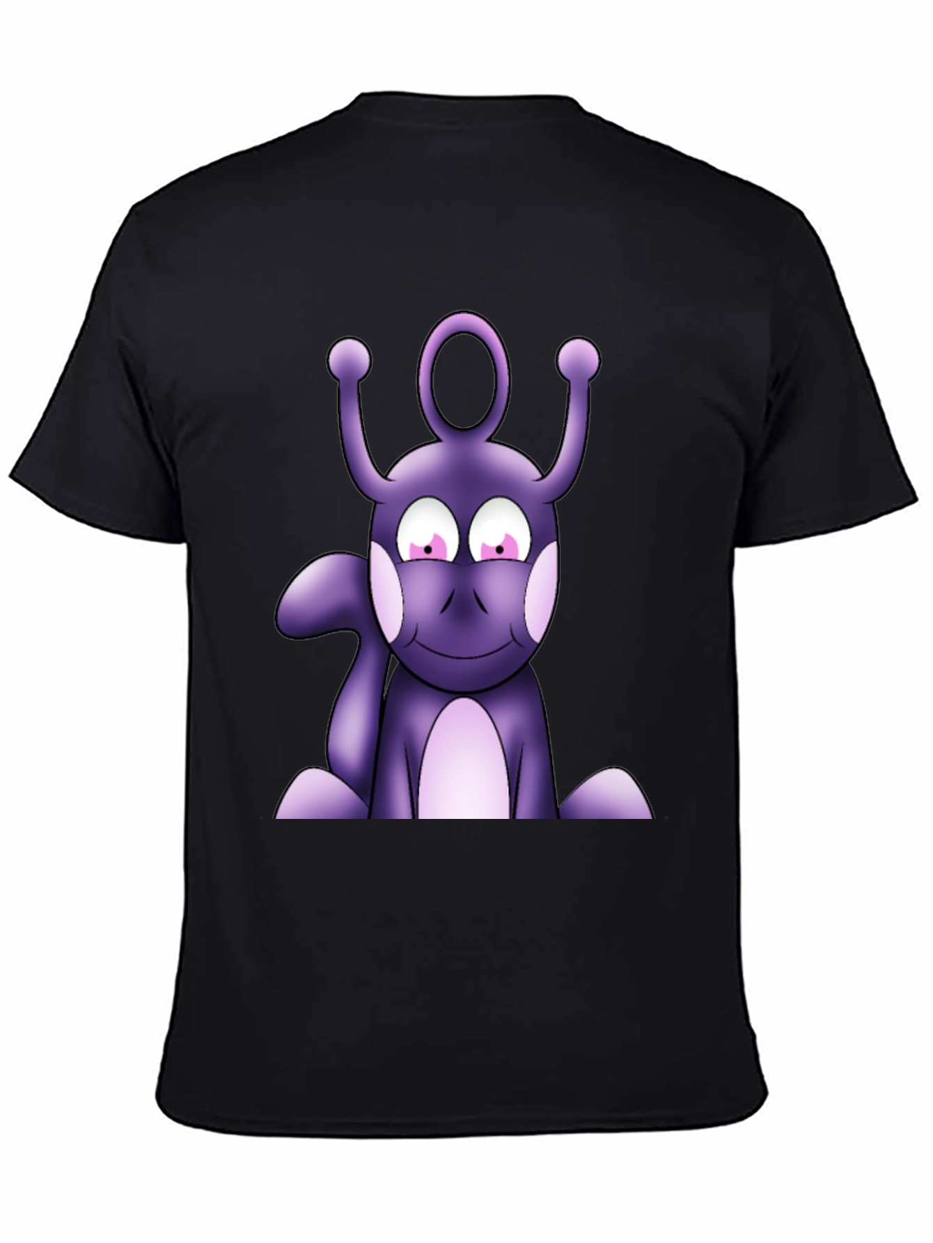 Purple Alien Graphic T-Shirt - Unique Design